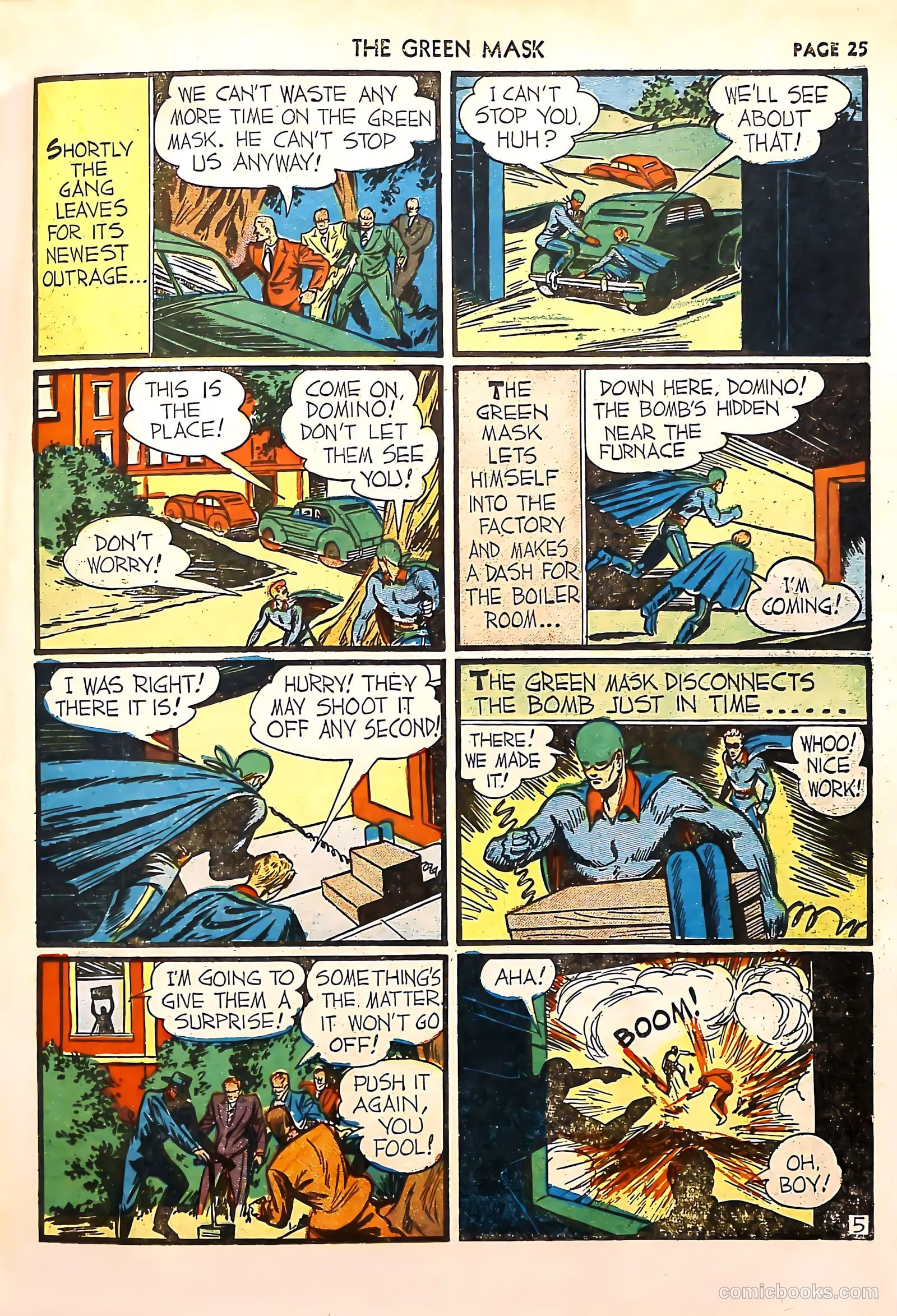 The Green Mask #4 (1941) — page 27 of 68