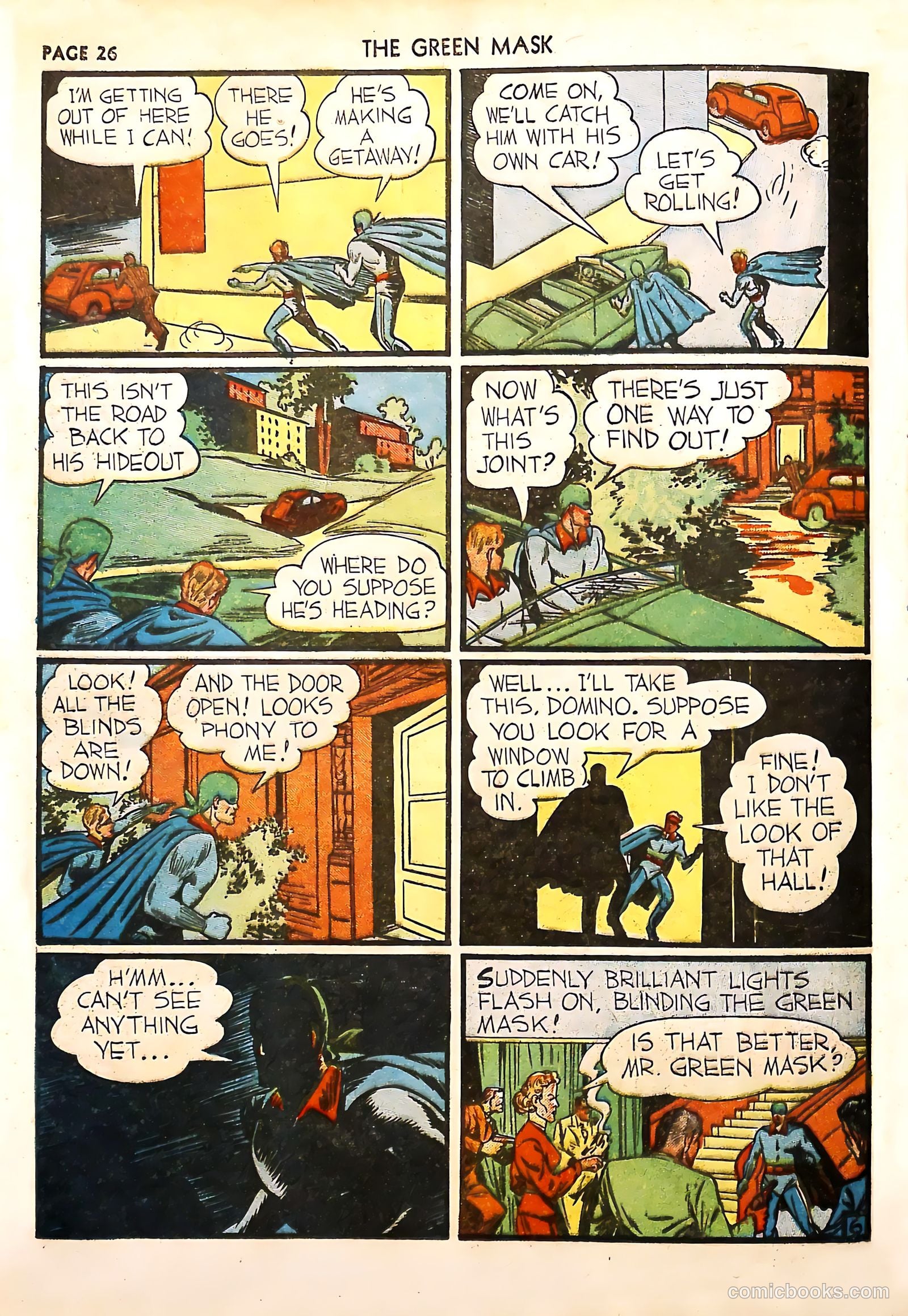 The Green Mask #4 (1941) — page 28 of 68