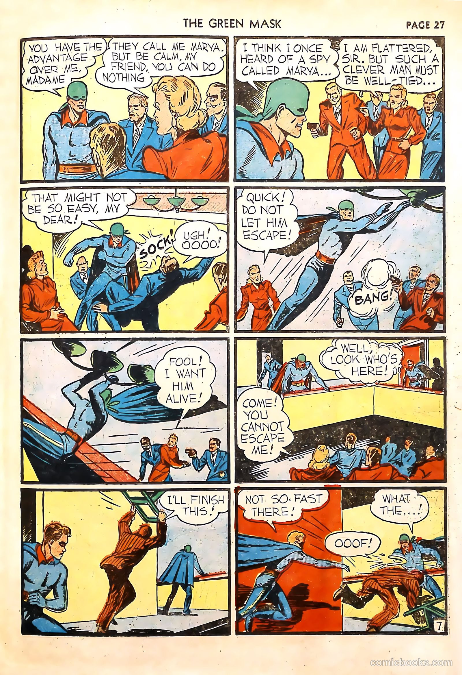 The Green Mask #4 (1941) — page 29 of 68