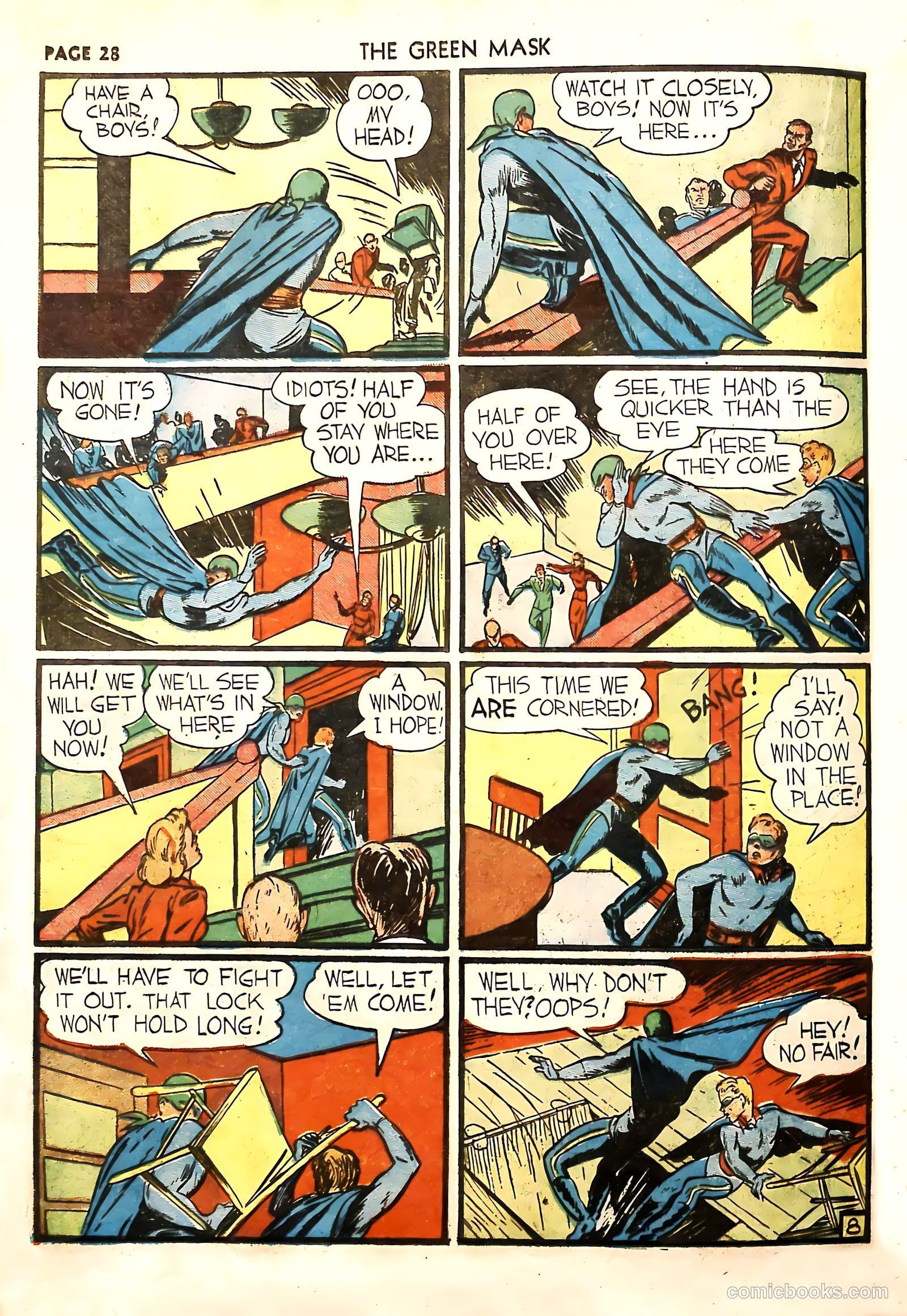 The Green Mask #4 (1941) — page 30 of 68