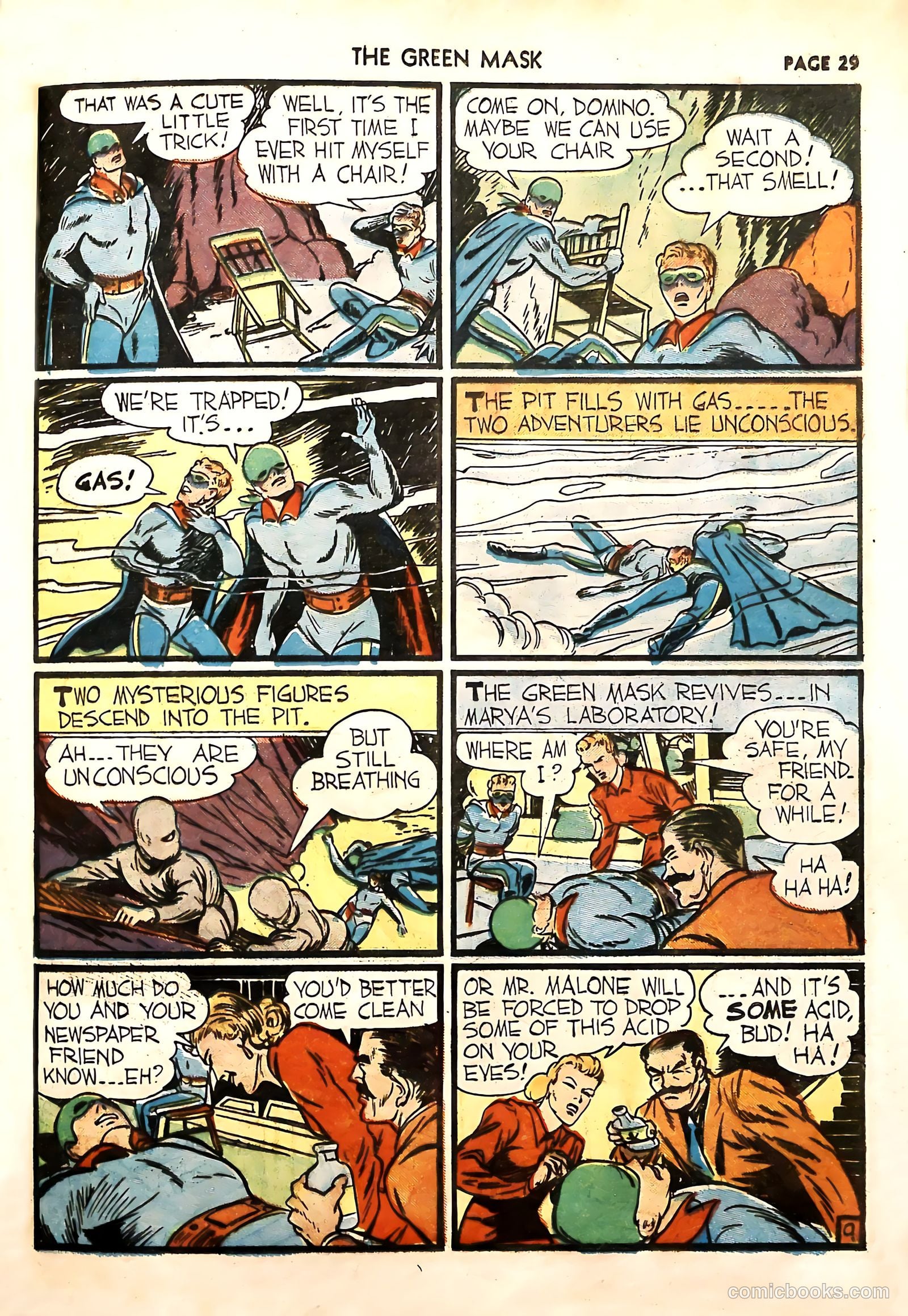 The Green Mask #4 (1941) — page 31 of 68