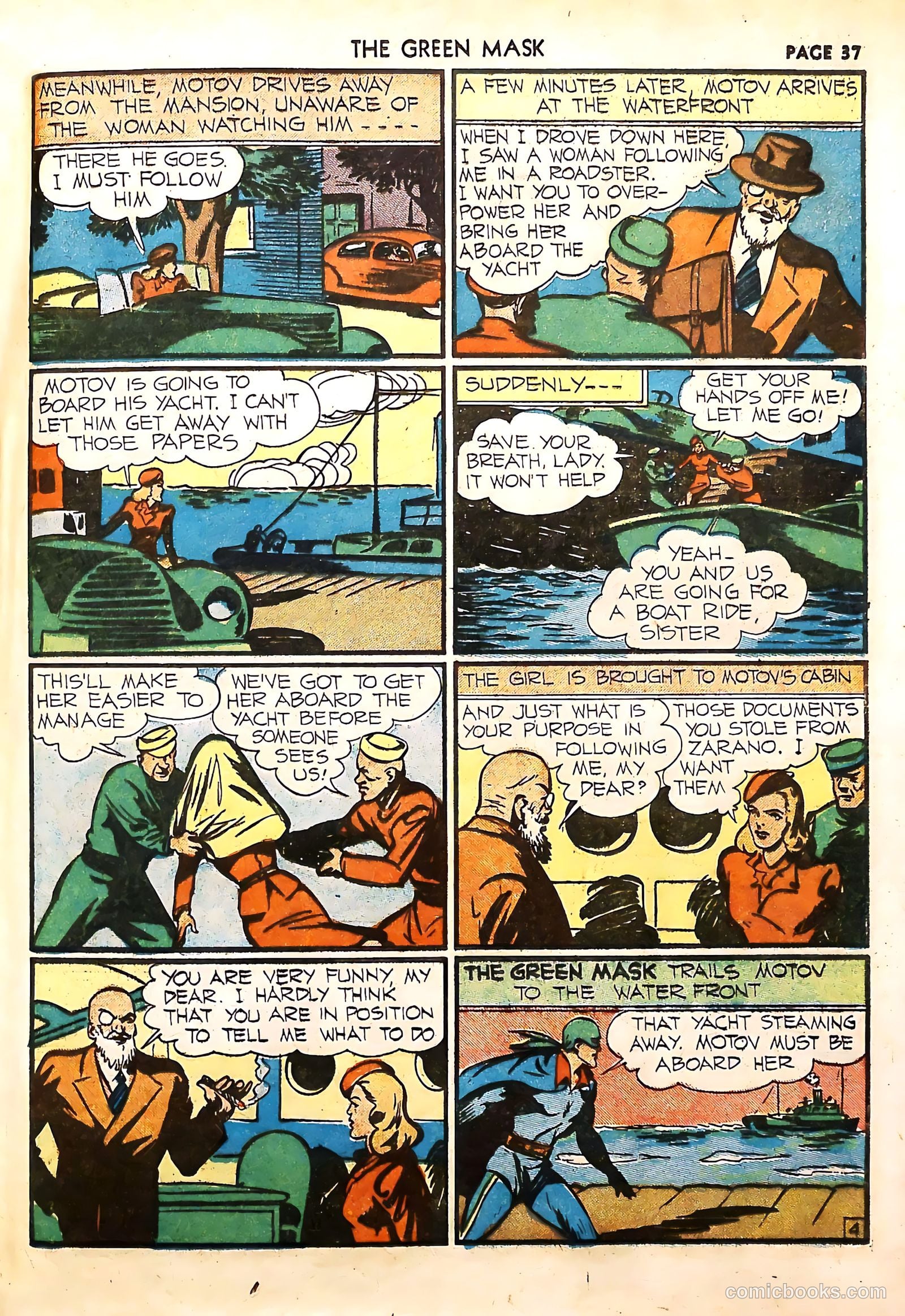 The Green Mask #4 (1941) — page 39 of 68