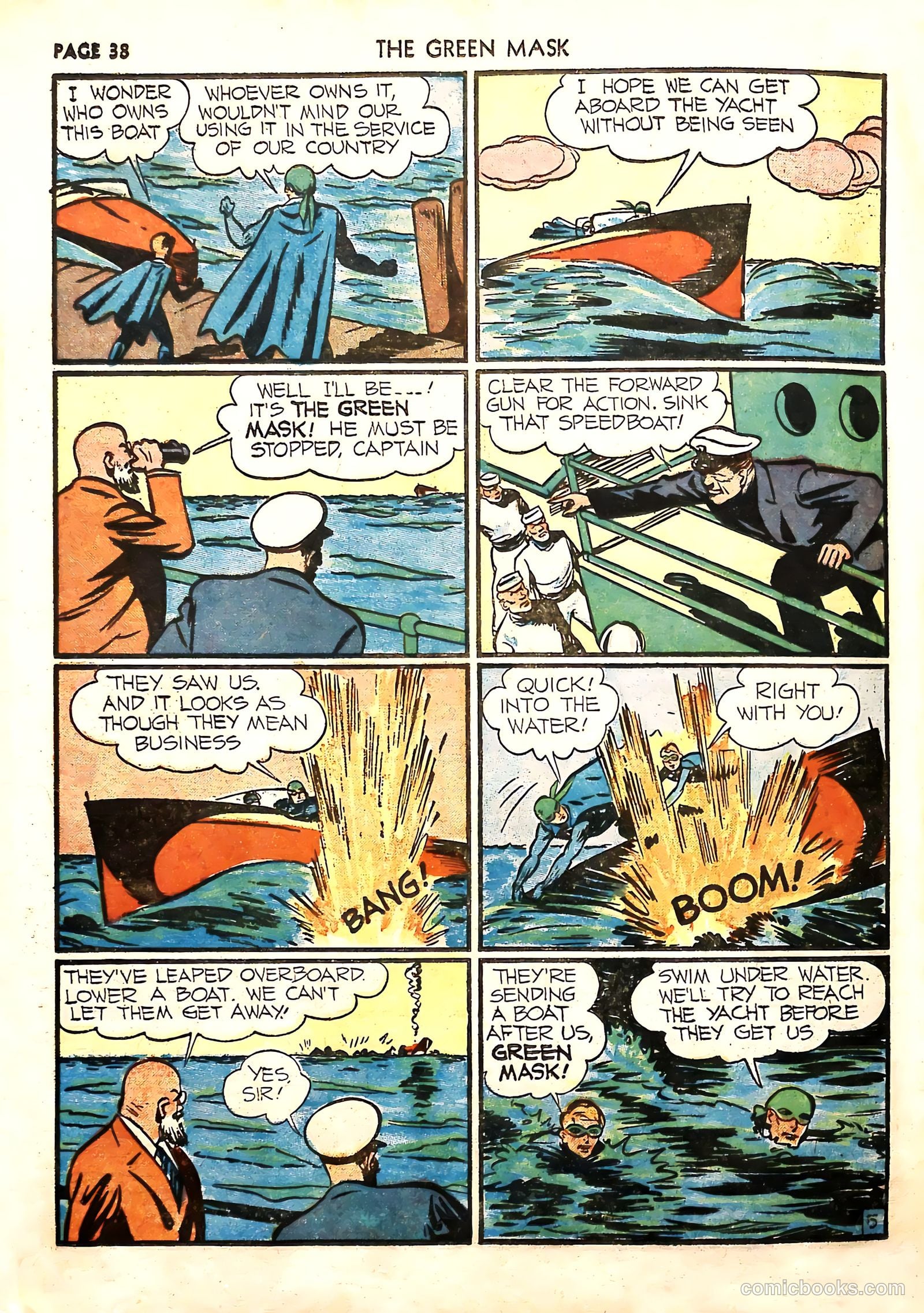 The Green Mask #4 (1941) — page 40 of 68