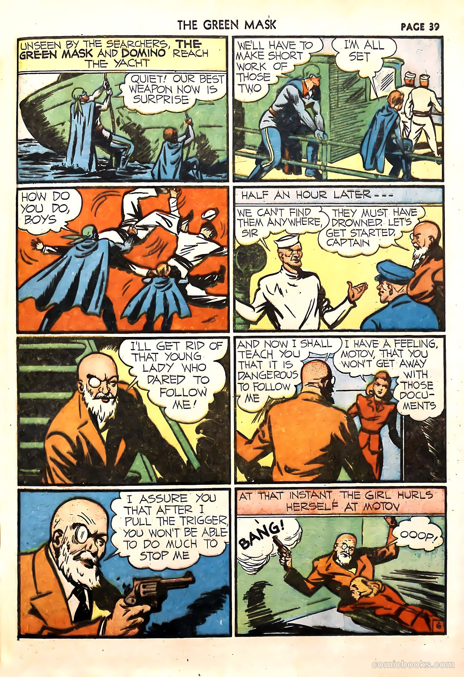 The Green Mask #4 (1941) — page 41 of 68