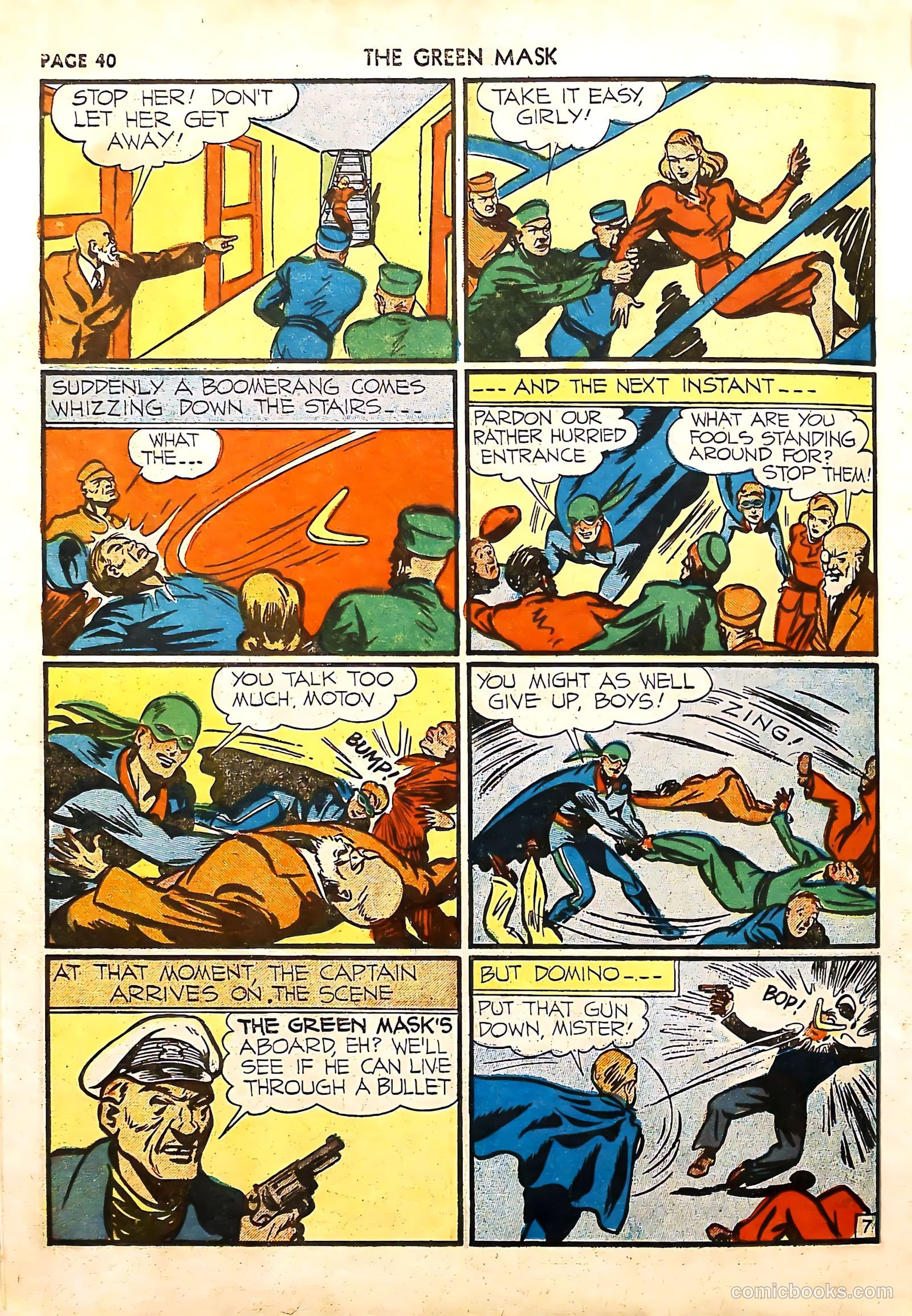 The Green Mask #4 (1941) — page 42 of 68