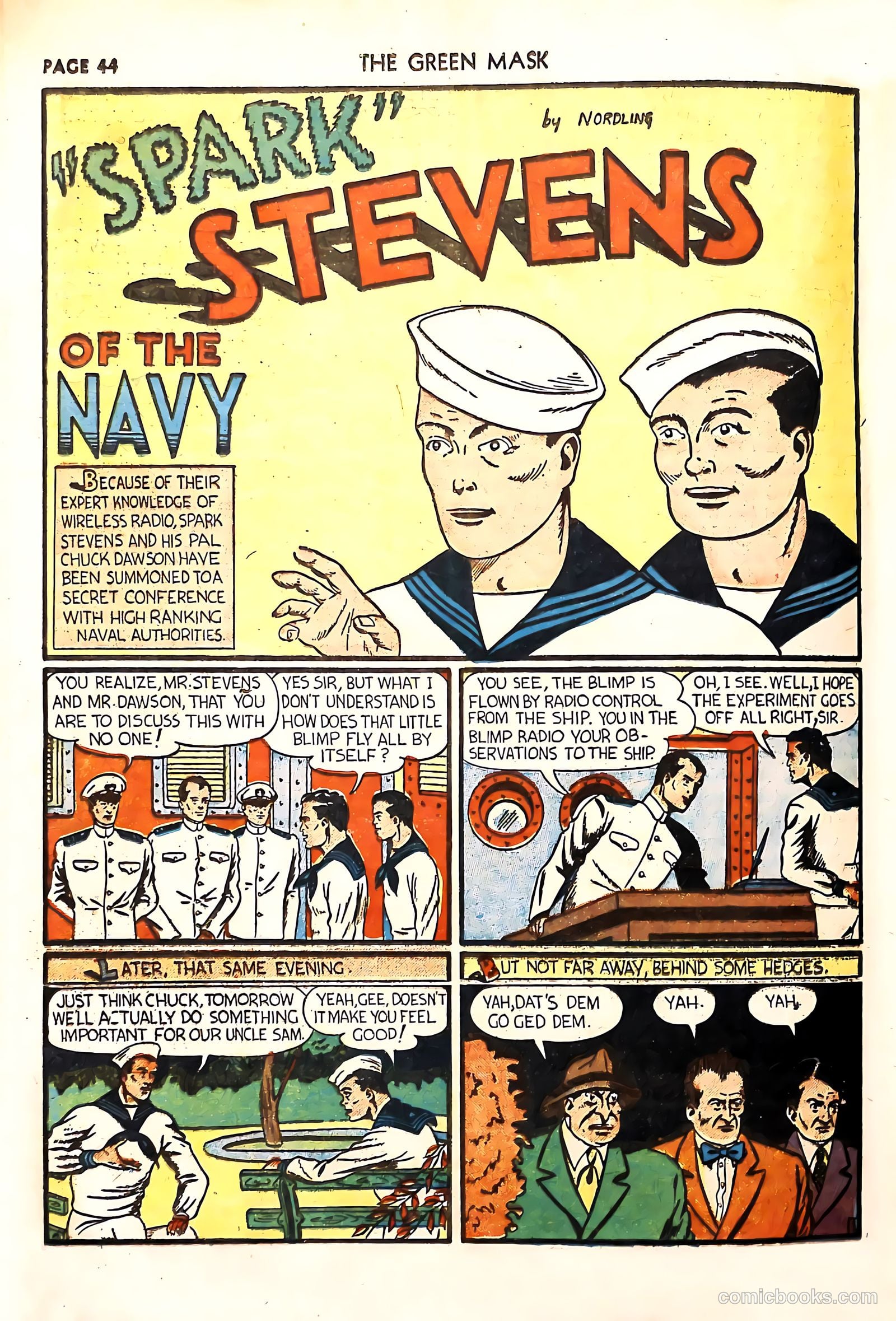 The Green Mask #4 (1941) — page 46 of 68