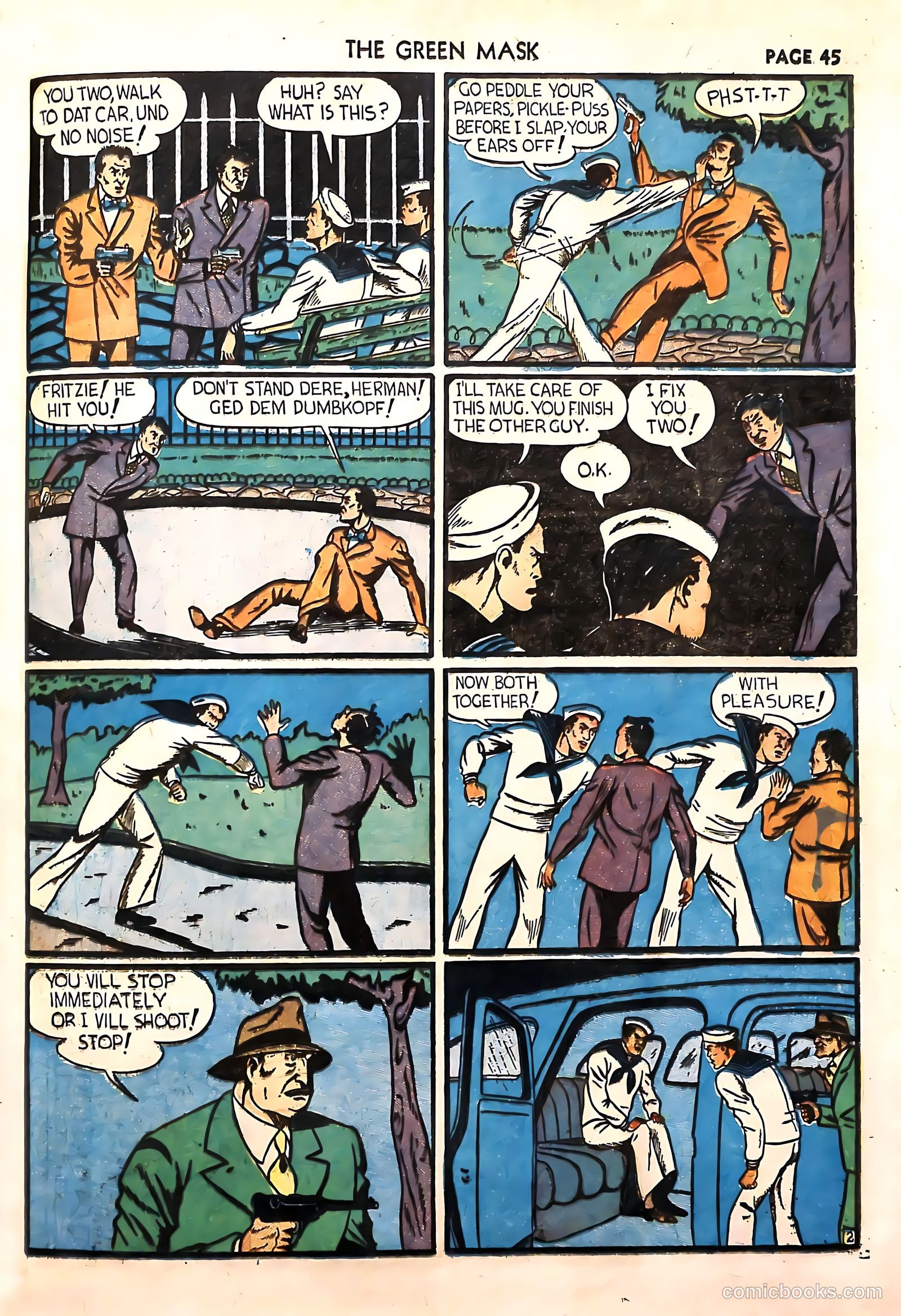 The Green Mask #4 (1941) — page 47 of 68
