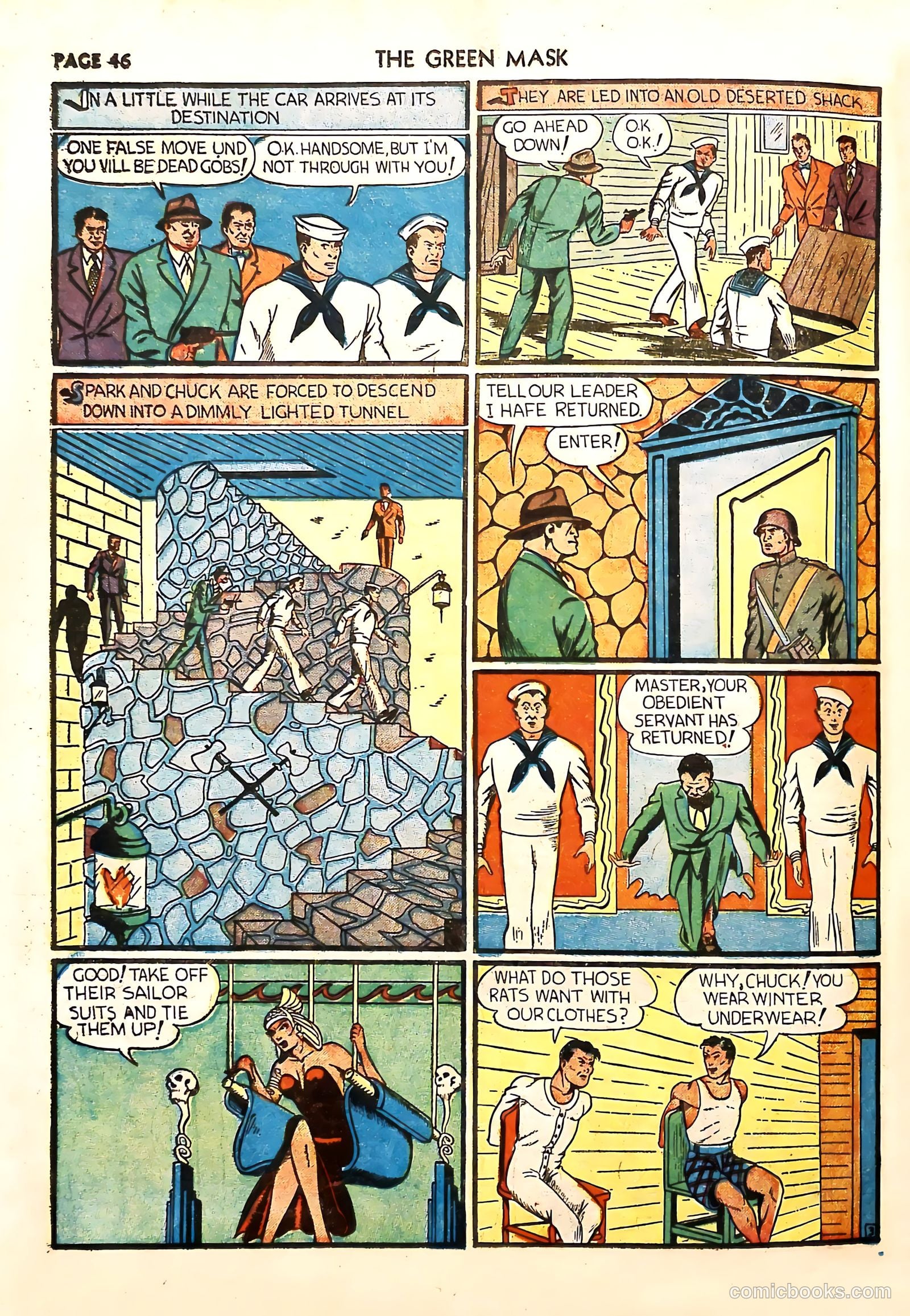 The Green Mask #4 (1941) — page 48 of 68