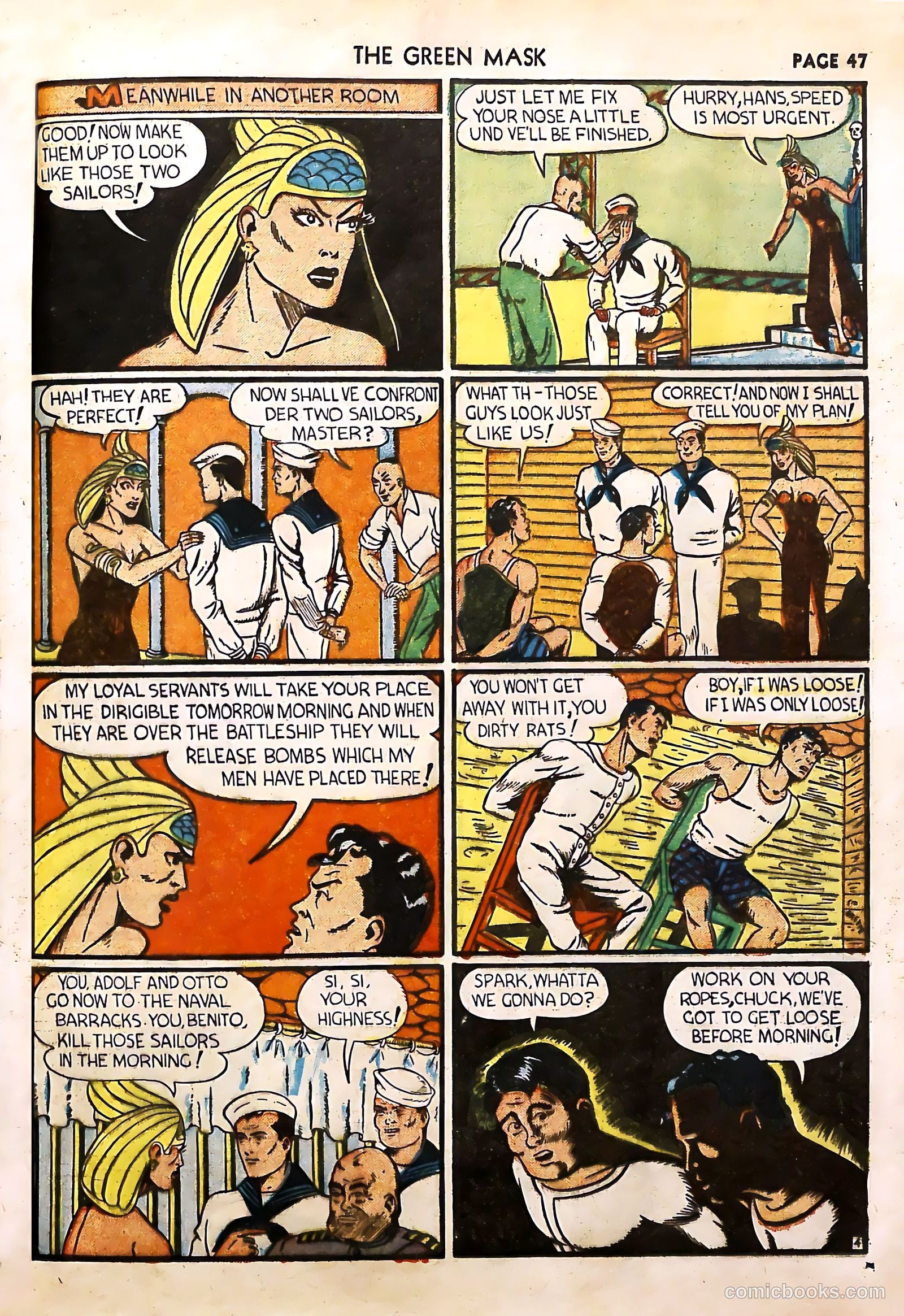 The Green Mask #4 (1941) — page 49 of 68