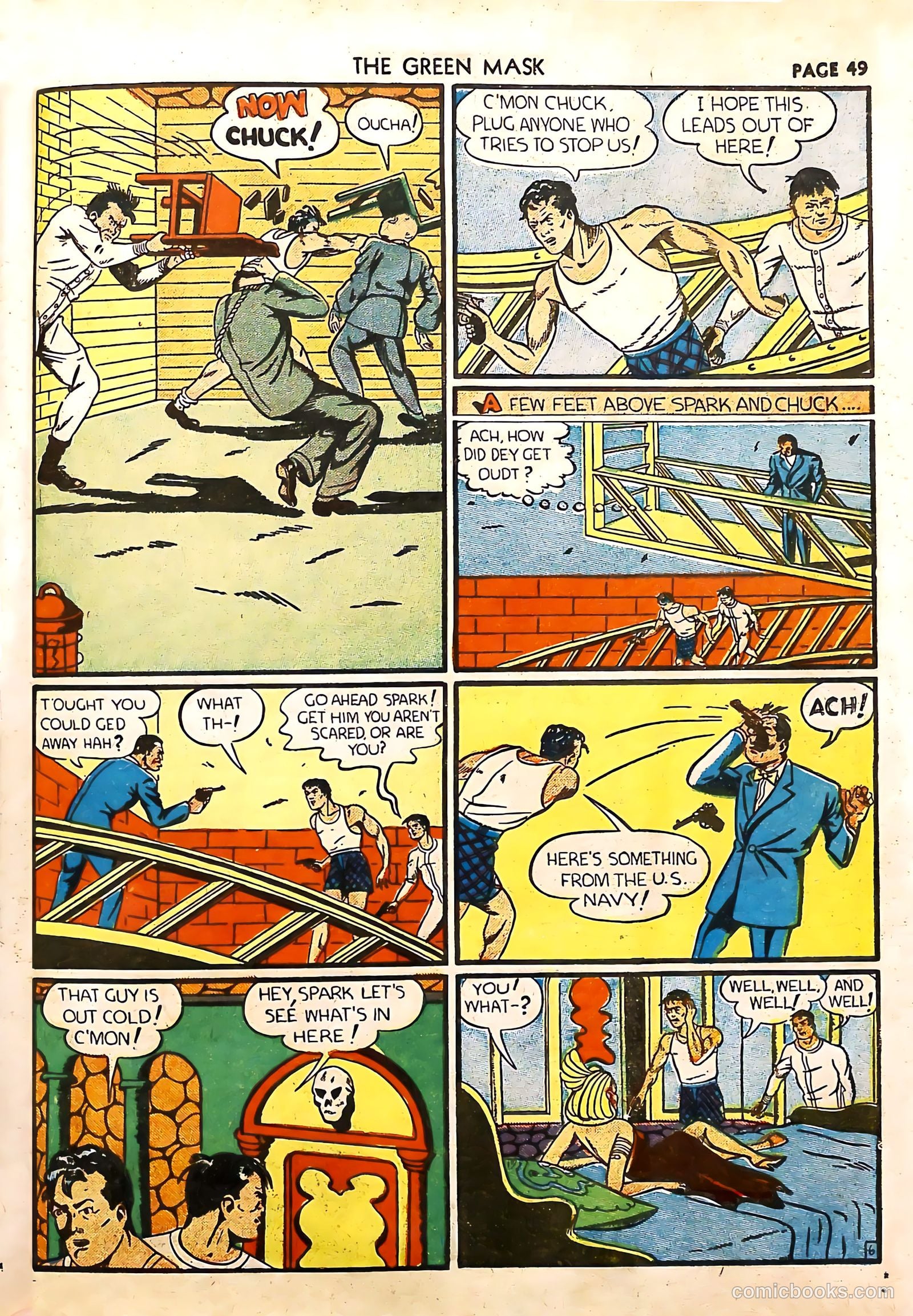 The Green Mask #4 (1941) — page 51 of 68