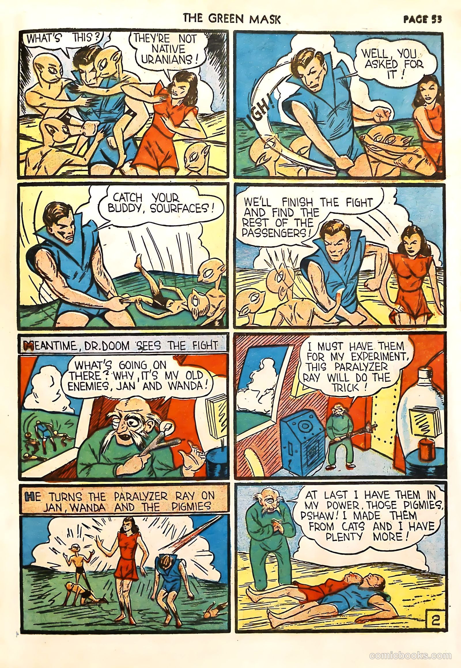 The Green Mask #4 (1941) — page 55 of 68