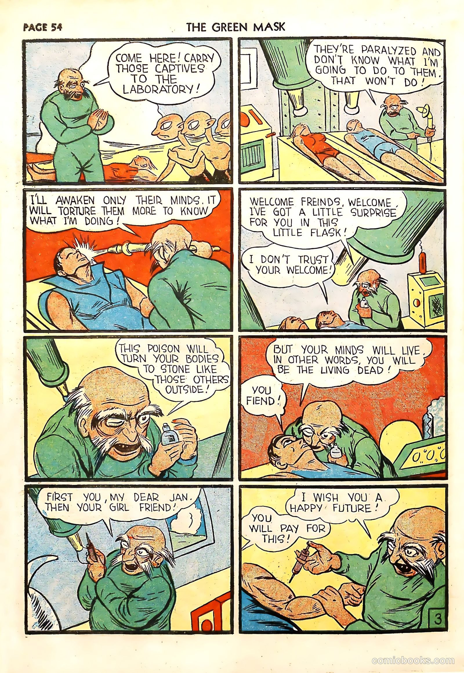 The Green Mask #4 (1941) — page 56 of 68