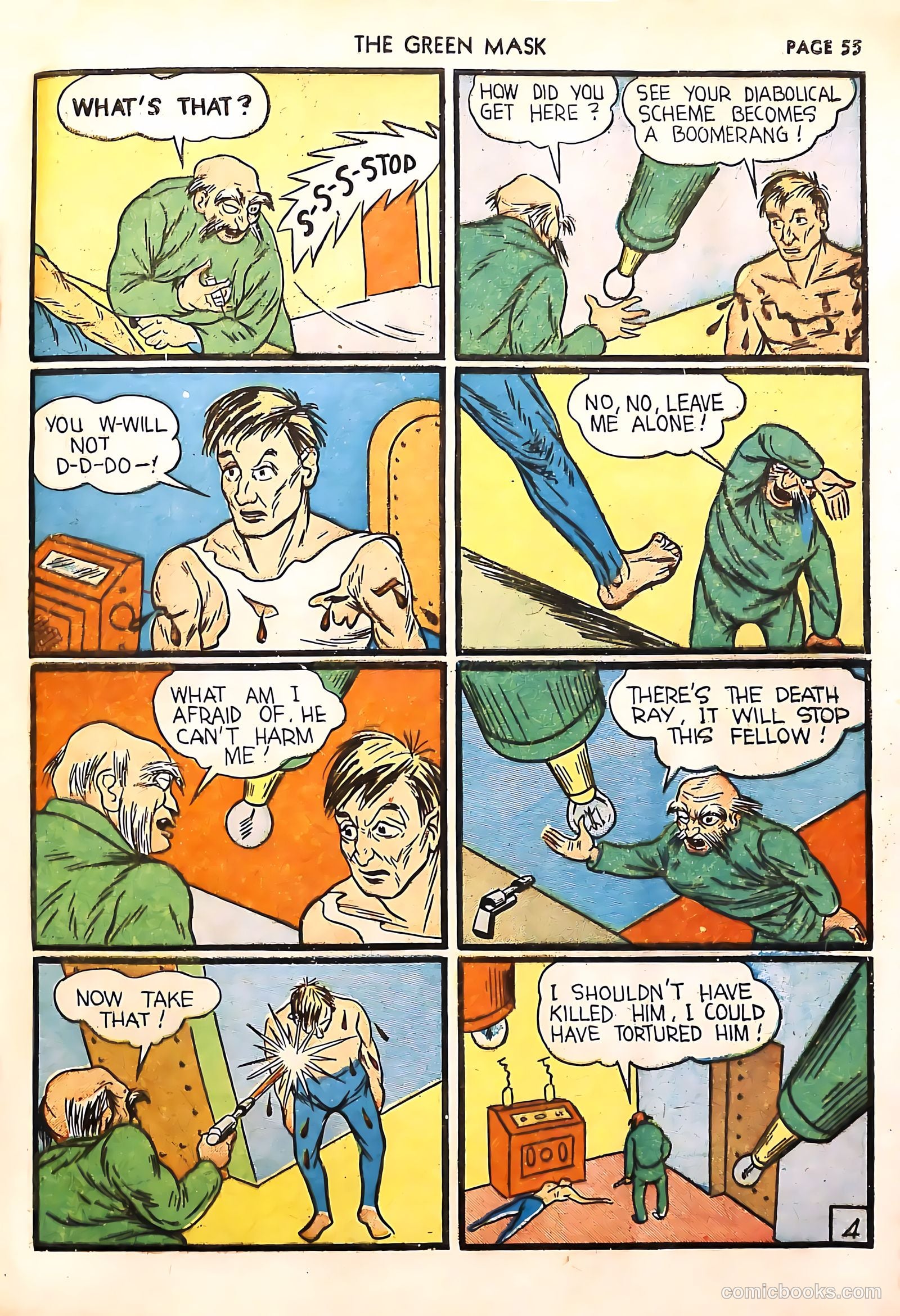 The Green Mask #4 (1941) — page 57 of 68
