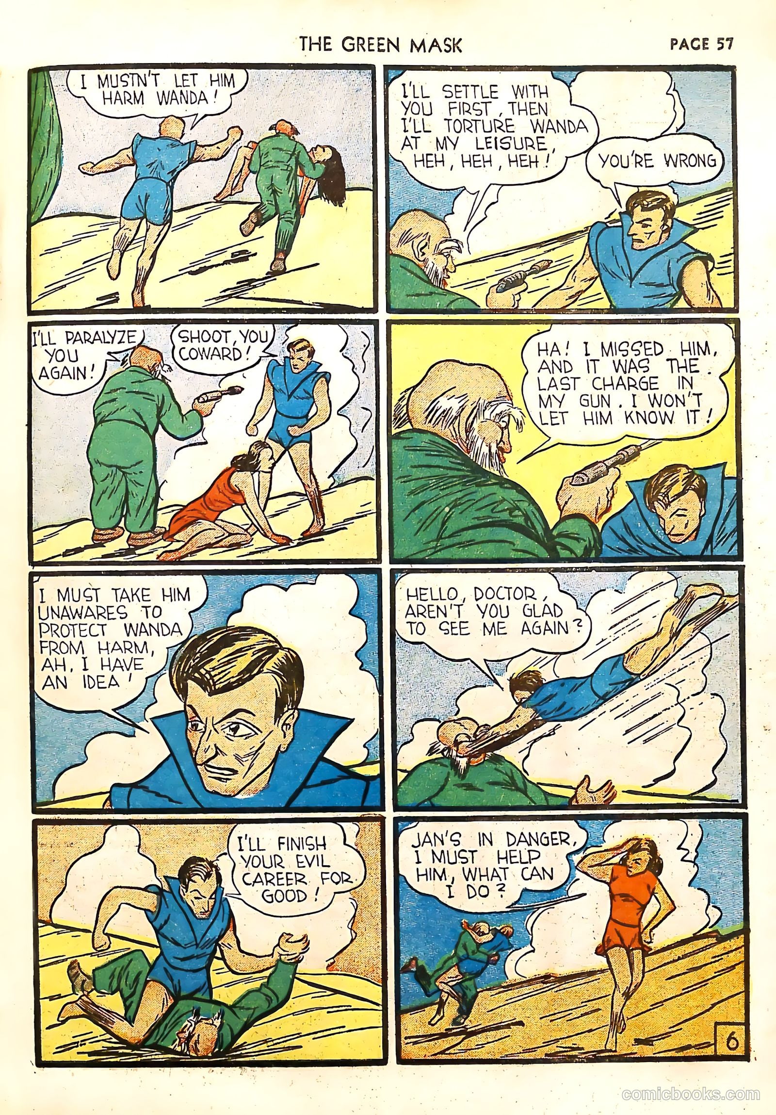 The Green Mask #4 (1941) — page 59 of 68