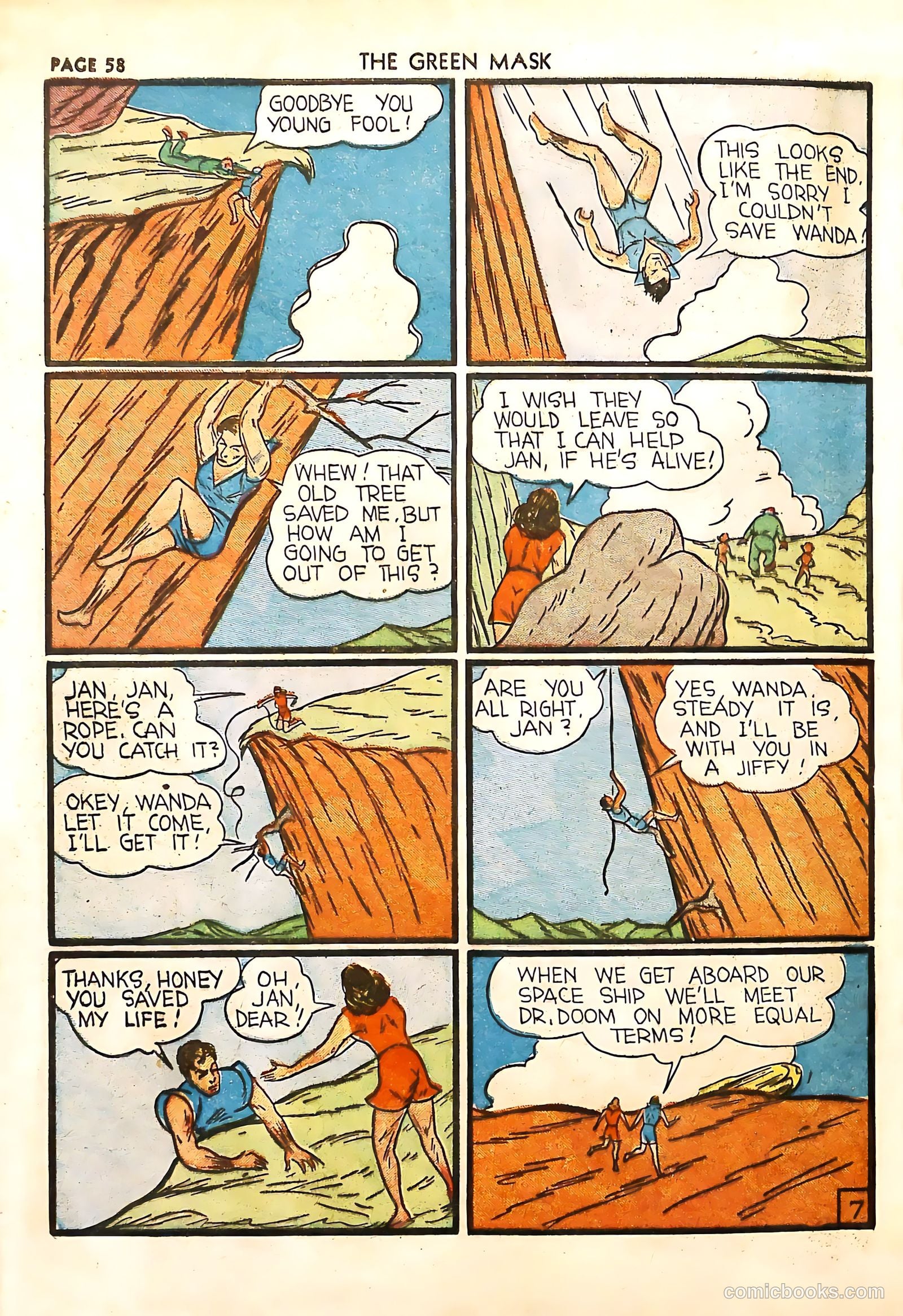 The Green Mask #4 (1941) — page 60 of 68