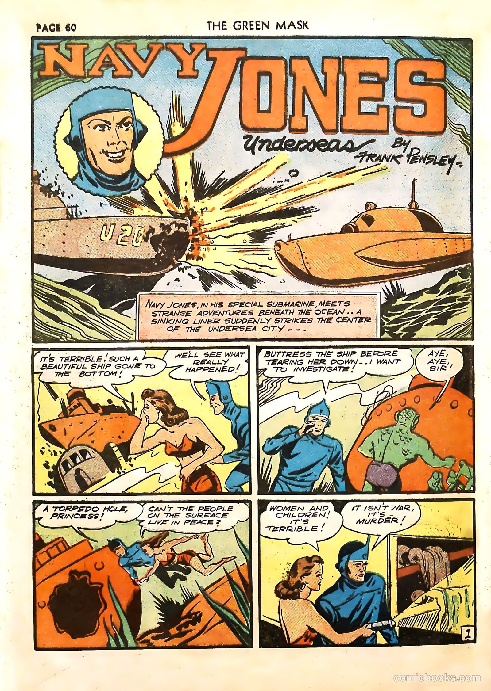 The Green Mask #4 (1941) — page 62 of 68