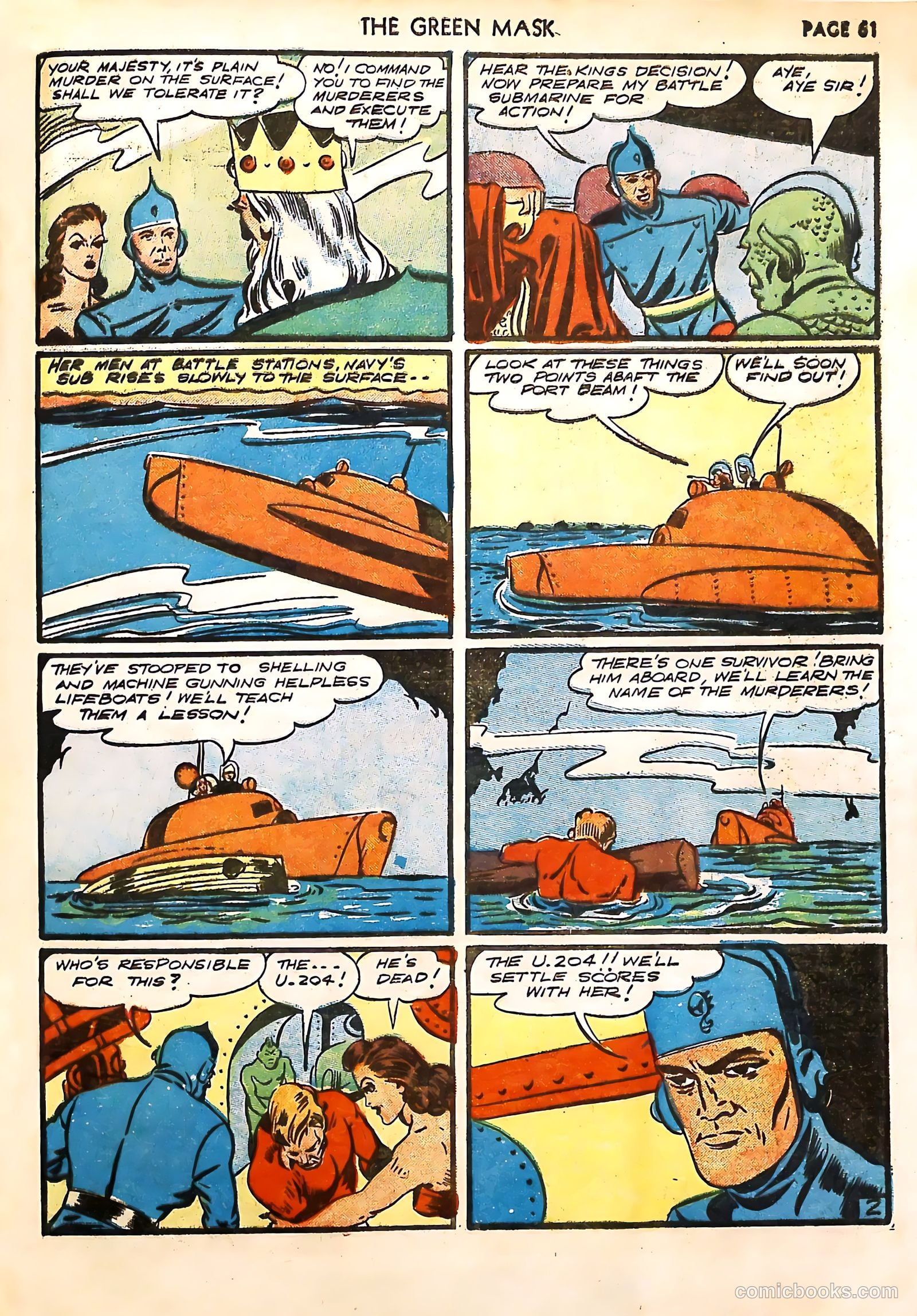 The Green Mask #4 (1941) — page 63 of 68