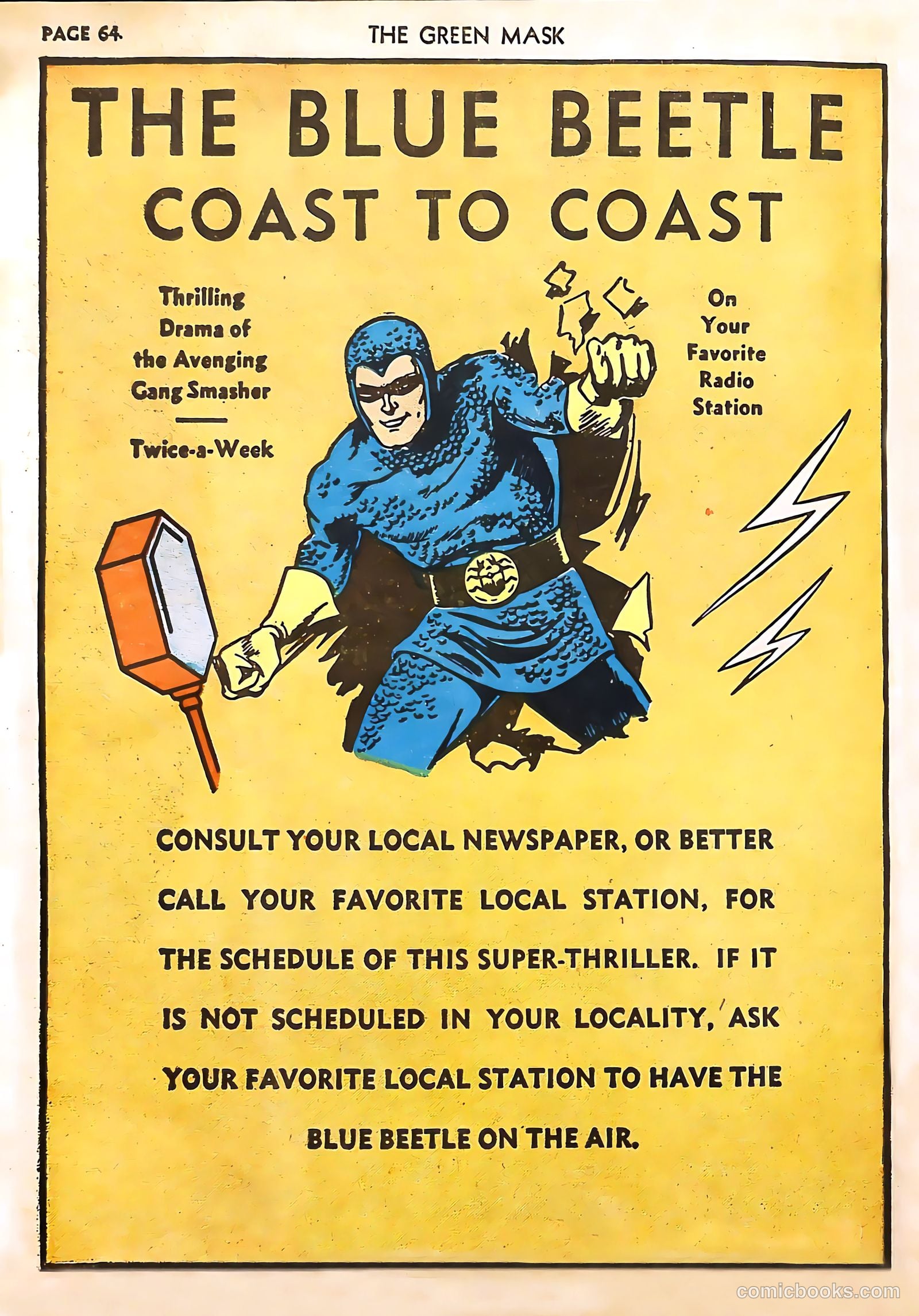The Green Mask #4 (1941) — page 66 of 68