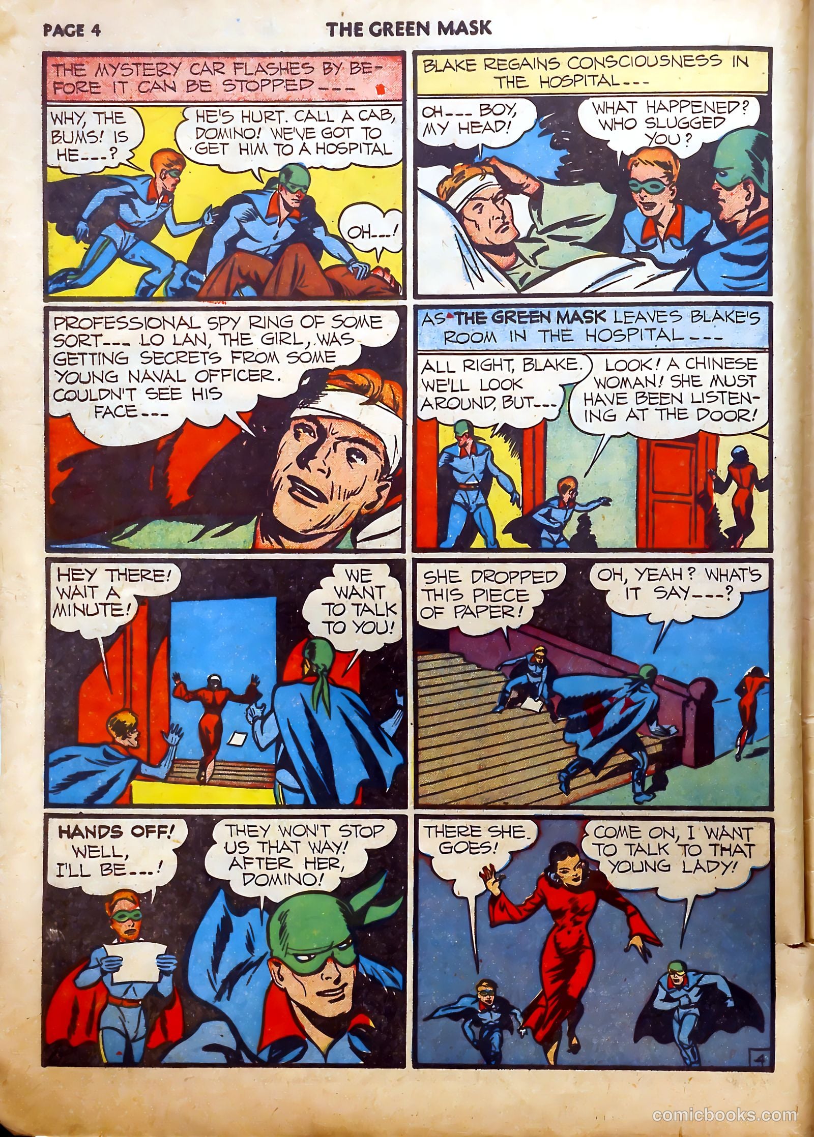 The Green Mask #5 (1941) — page 5 of 66