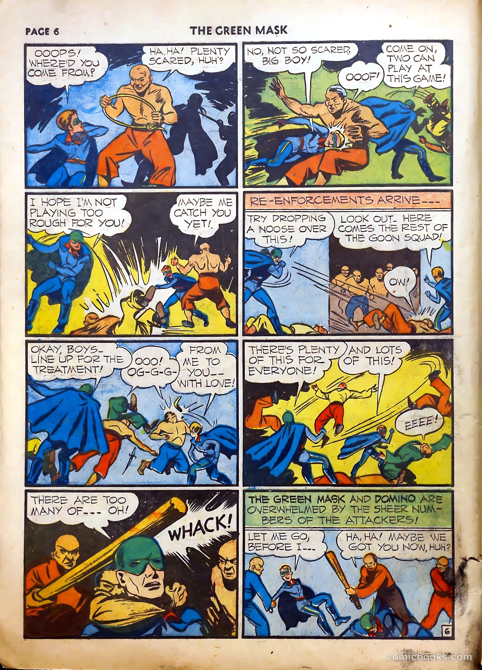 The Green Mask #5 (1941) — page 7 of 66