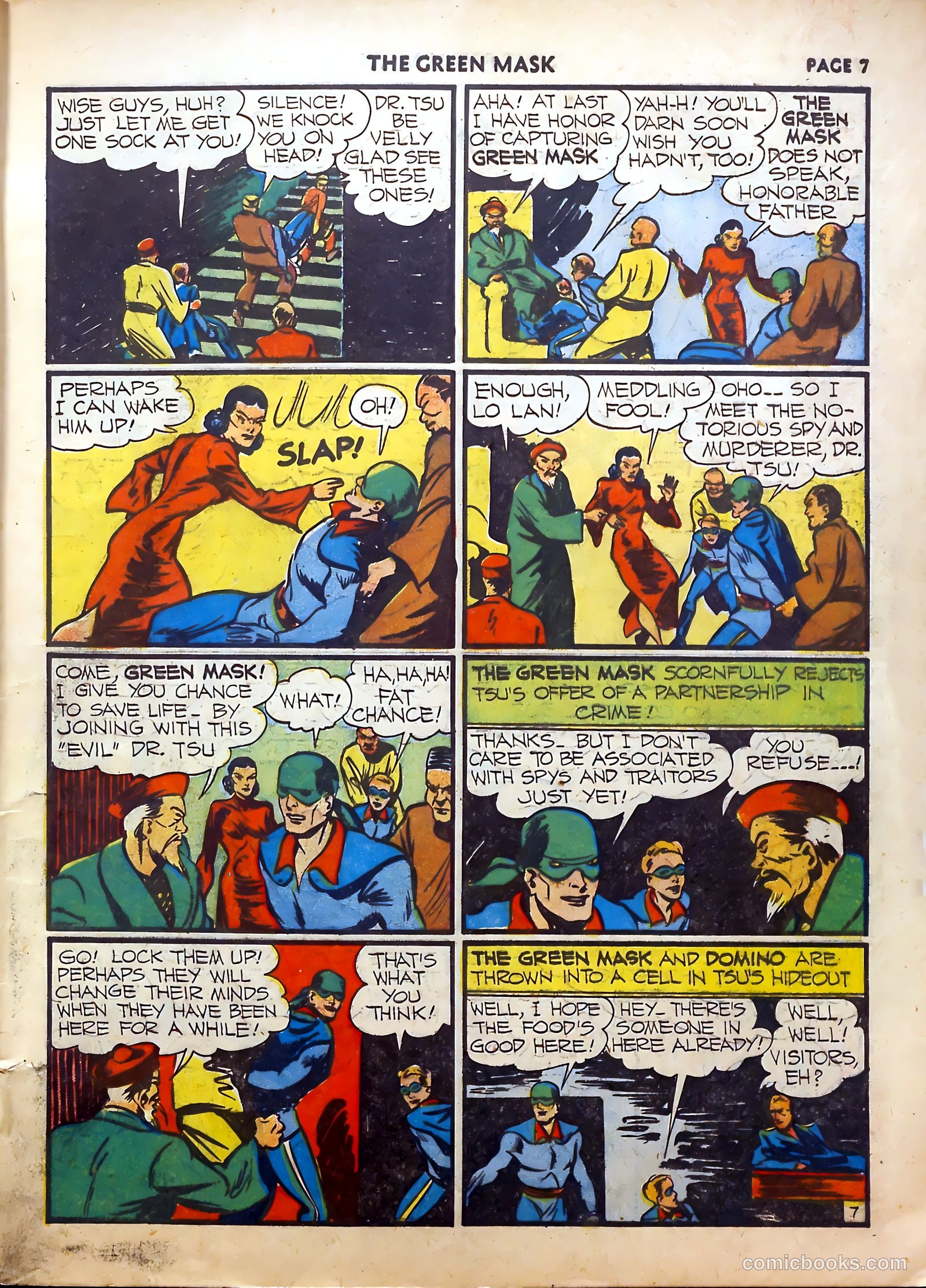 The Green Mask #5 (1941) — page 8 of 66