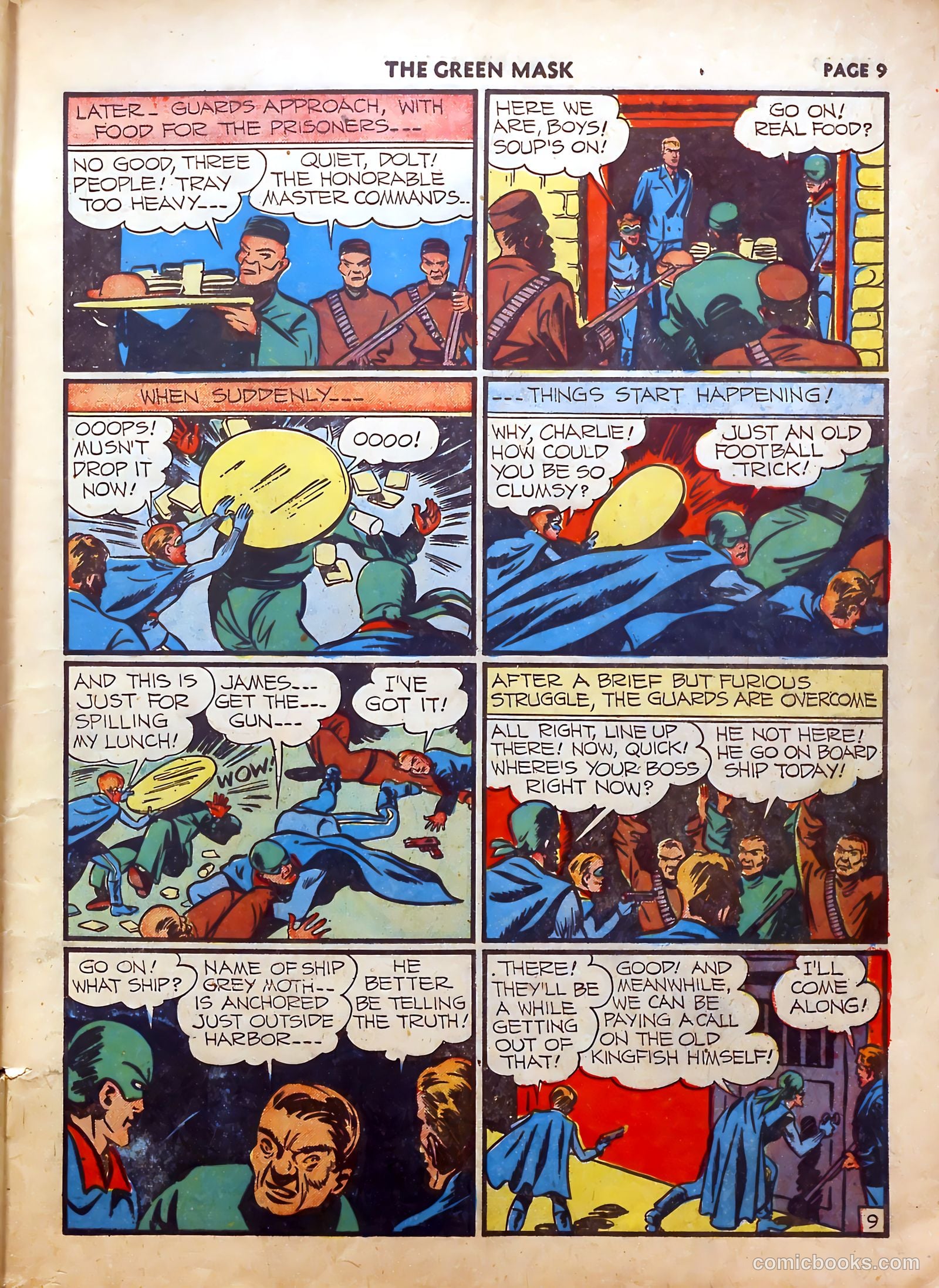 The Green Mask #5 (1941) — page 10 of 66