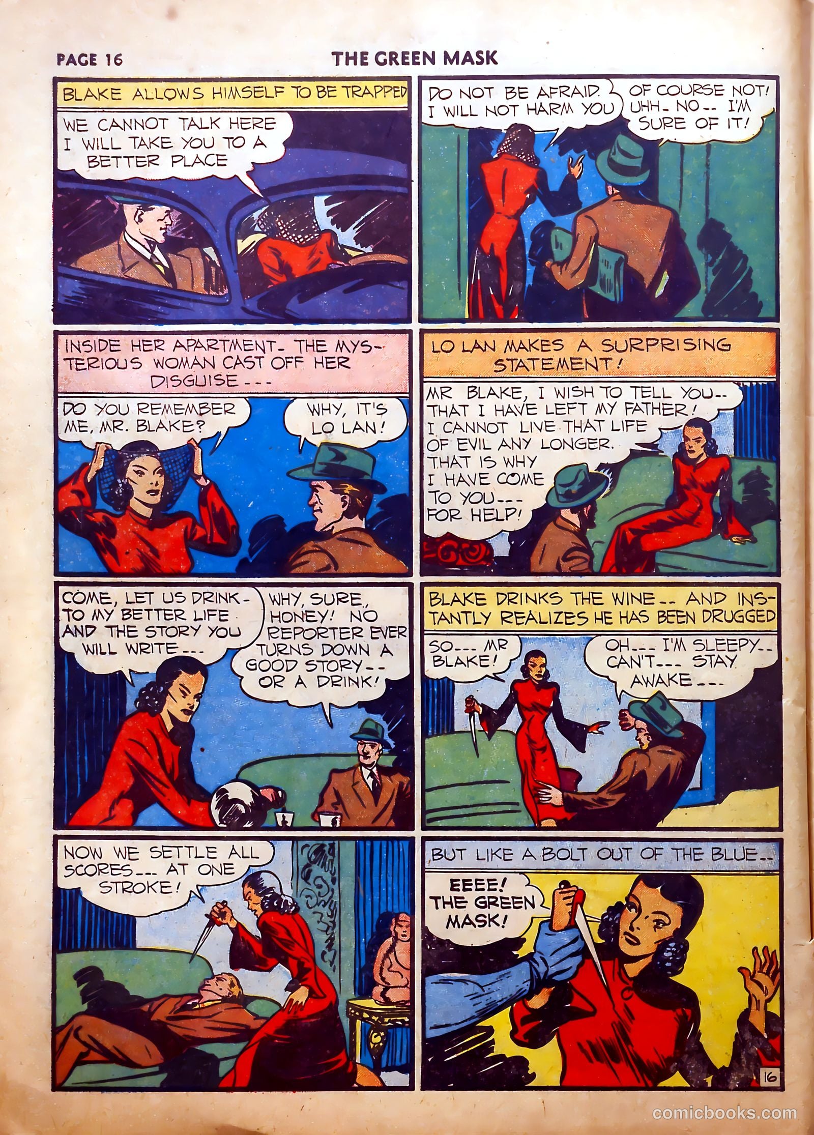 The Green Mask #5 (1941) — page 17 of 66