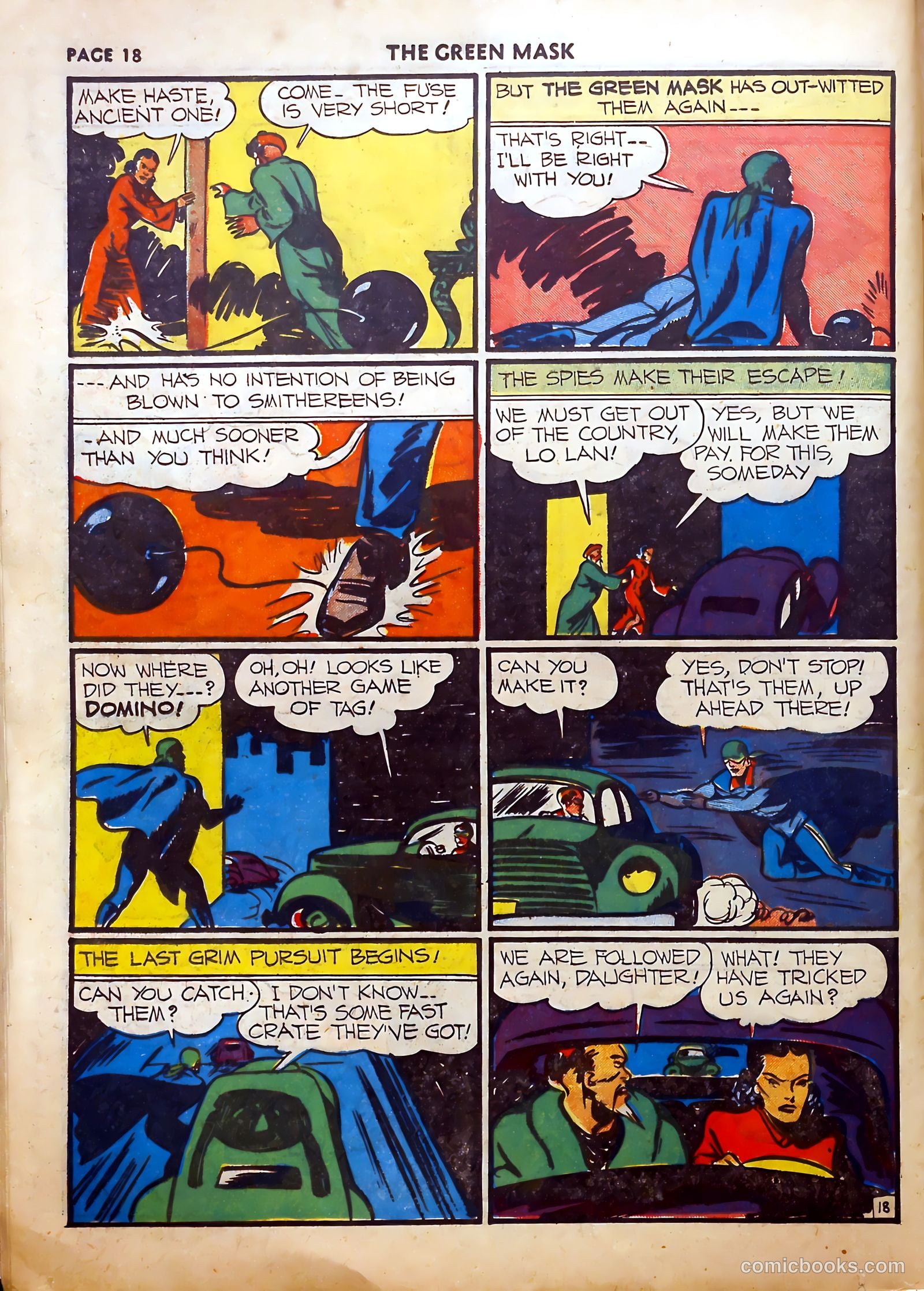 The Green Mask #5 (1941) — page 19 of 66
