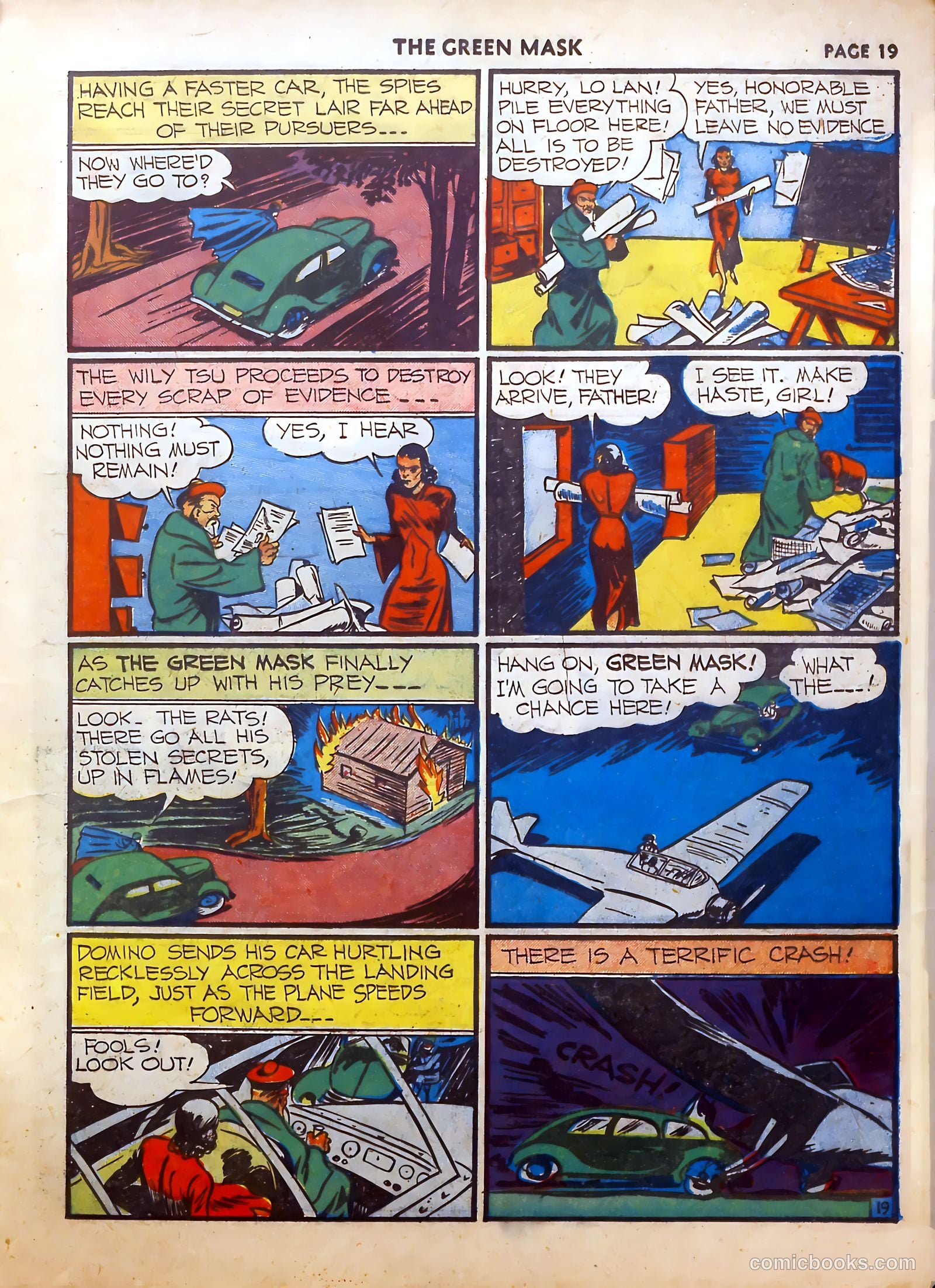 The Green Mask #5 (1941) — page 20 of 66