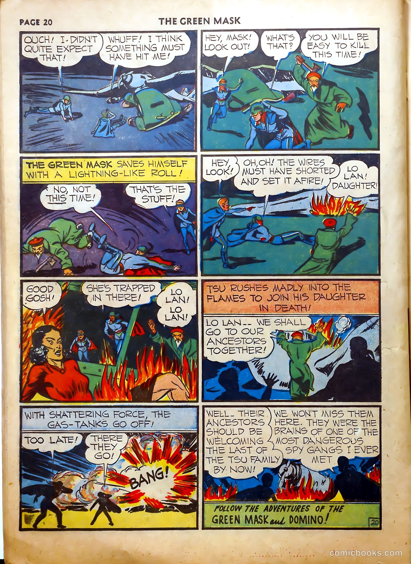 The Green Mask #5 (1941) — page 21 of 66