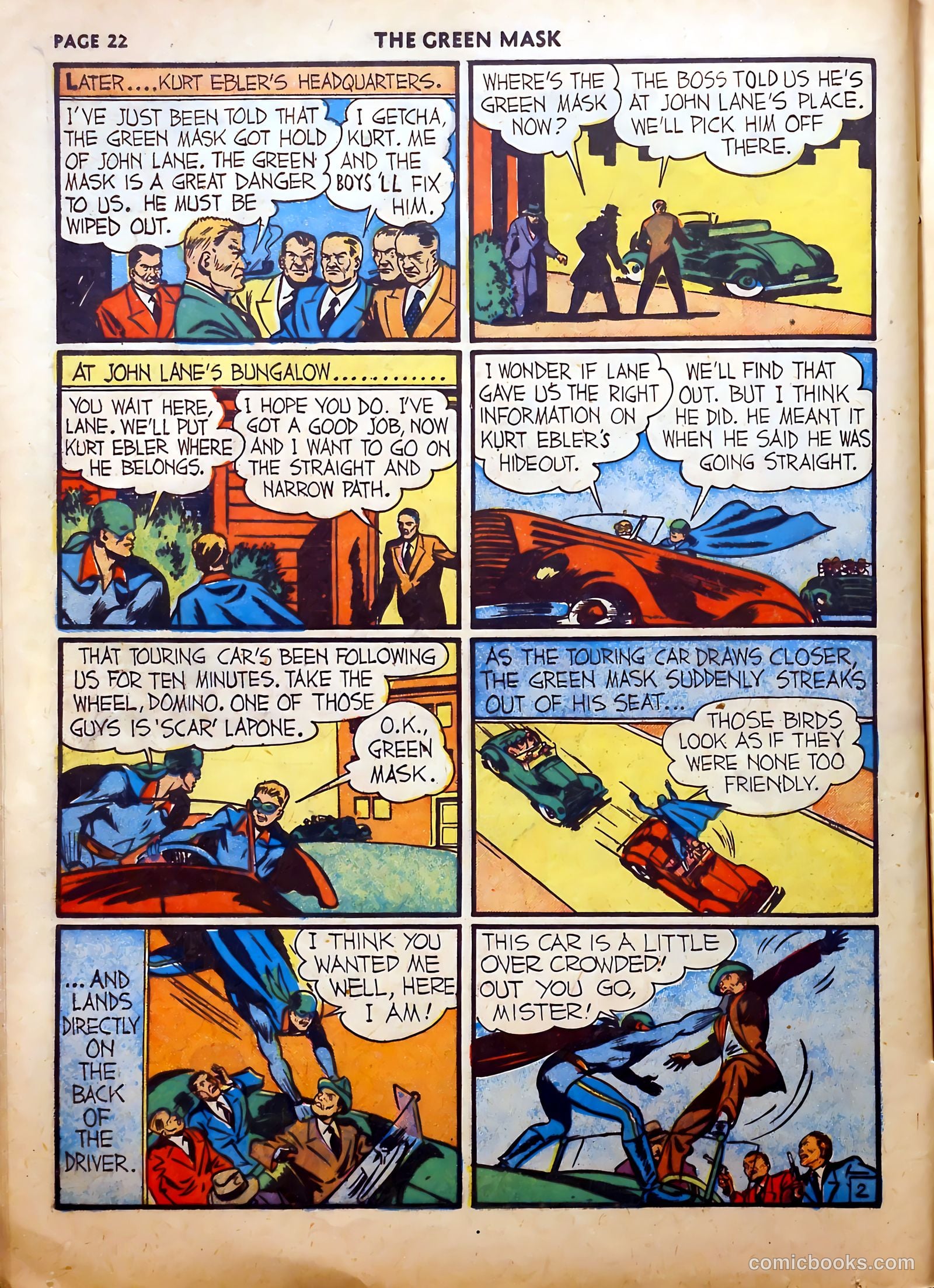 The Green Mask #5 (1941) — page 23 of 66