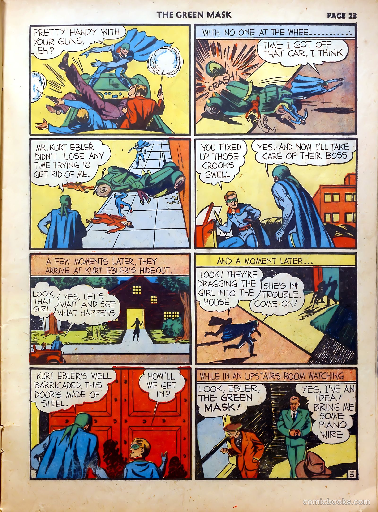 The Green Mask #5 (1941) — page 24 of 66
