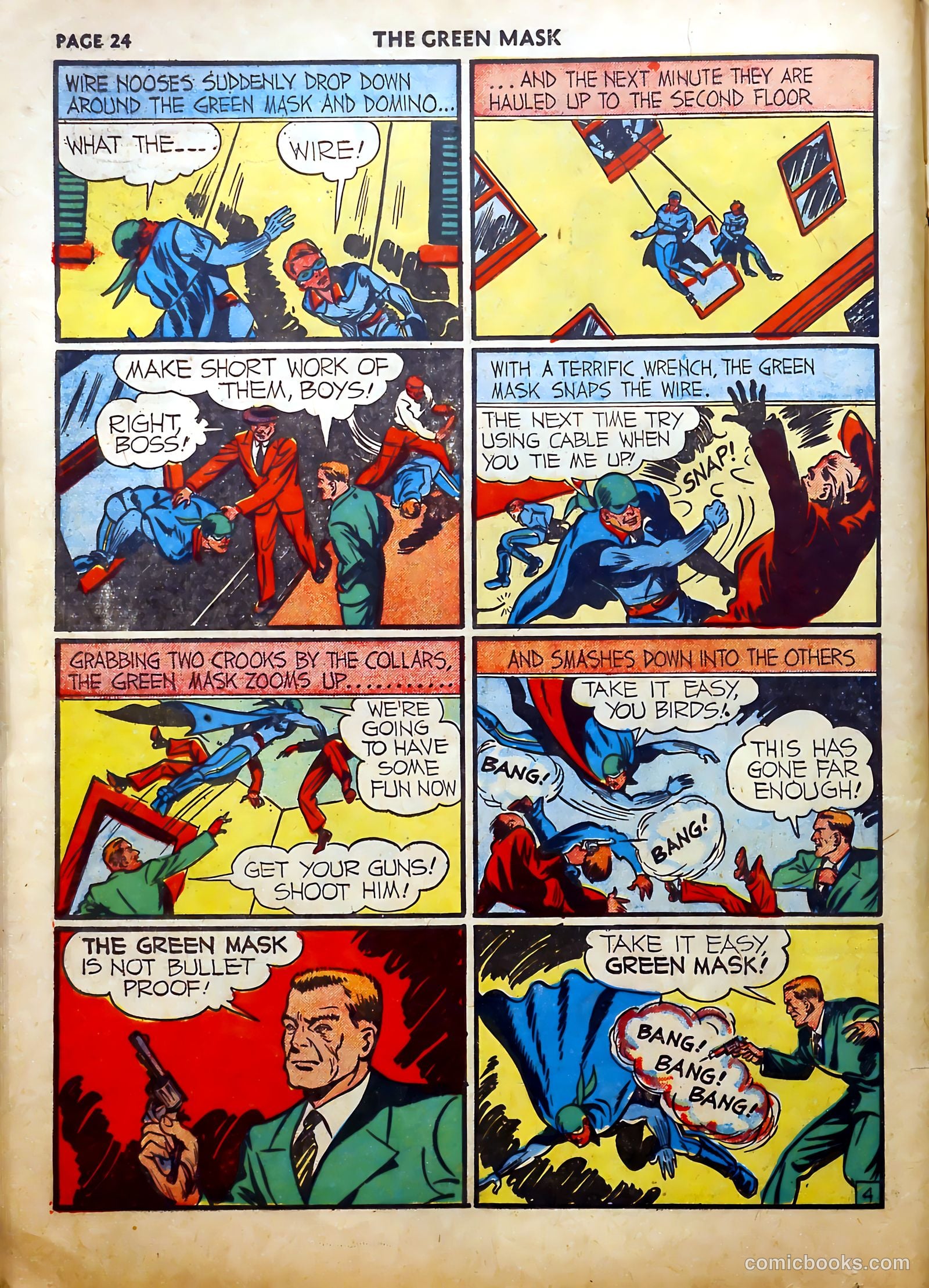 The Green Mask #5 (1941) — page 25 of 66
