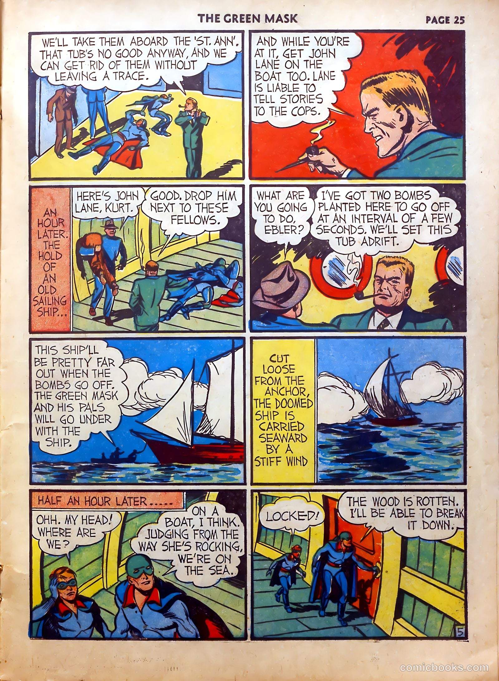 The Green Mask #5 (1941) — page 26 of 66