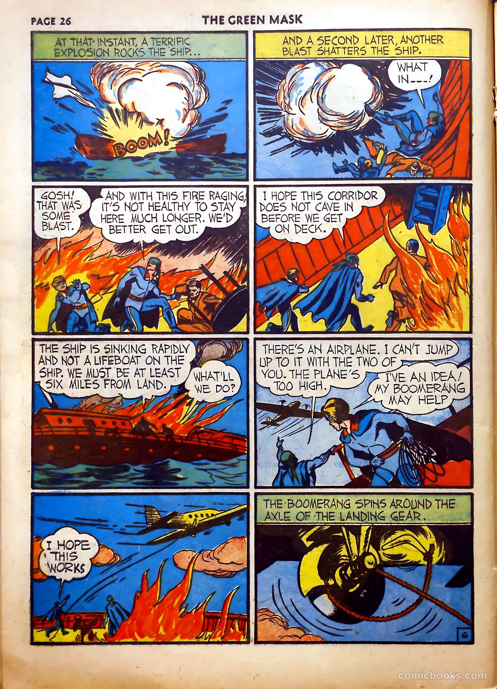 The Green Mask #5 (1941) — page 27 of 66
