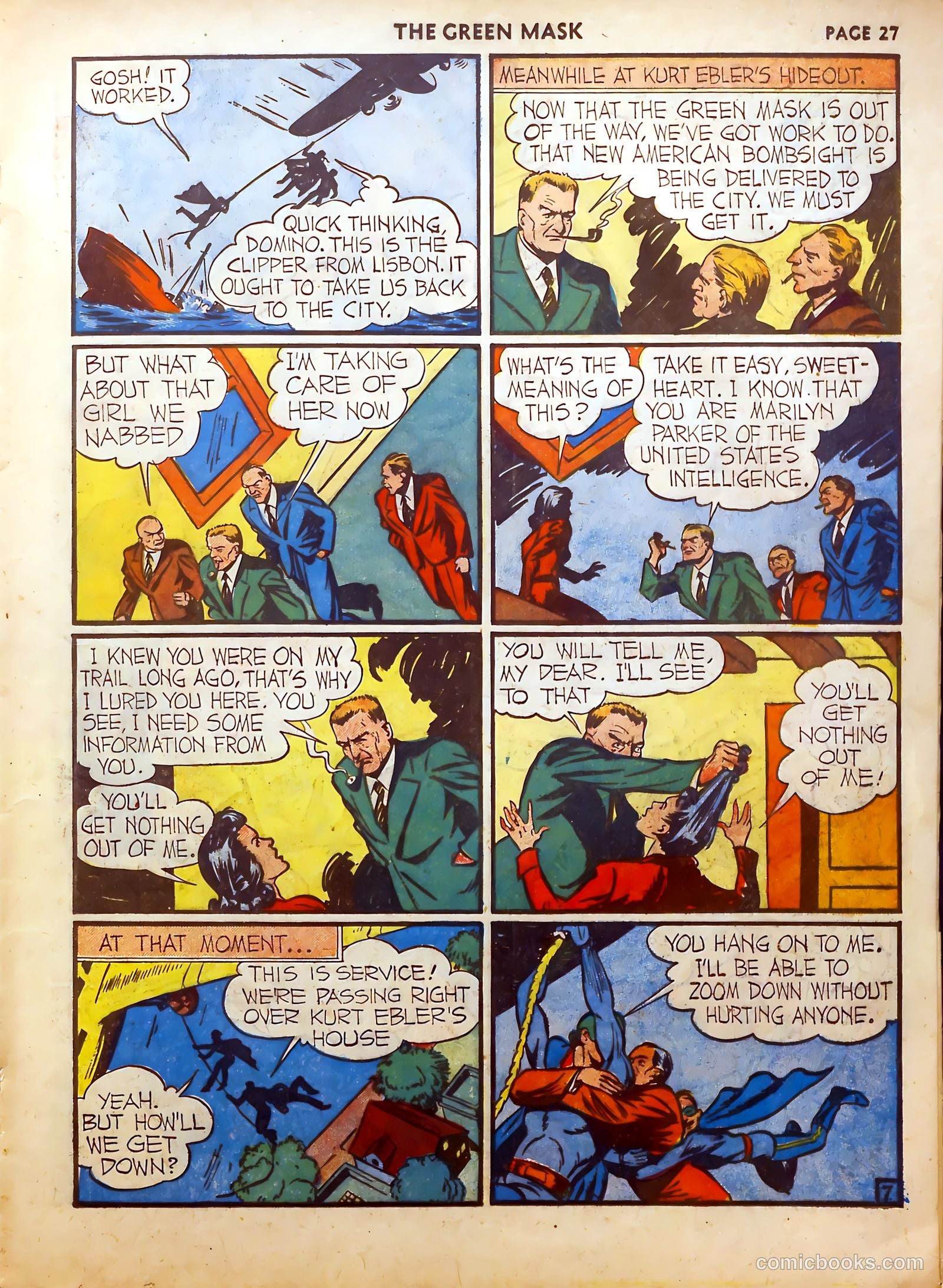 The Green Mask #5 (1941) — page 28 of 66