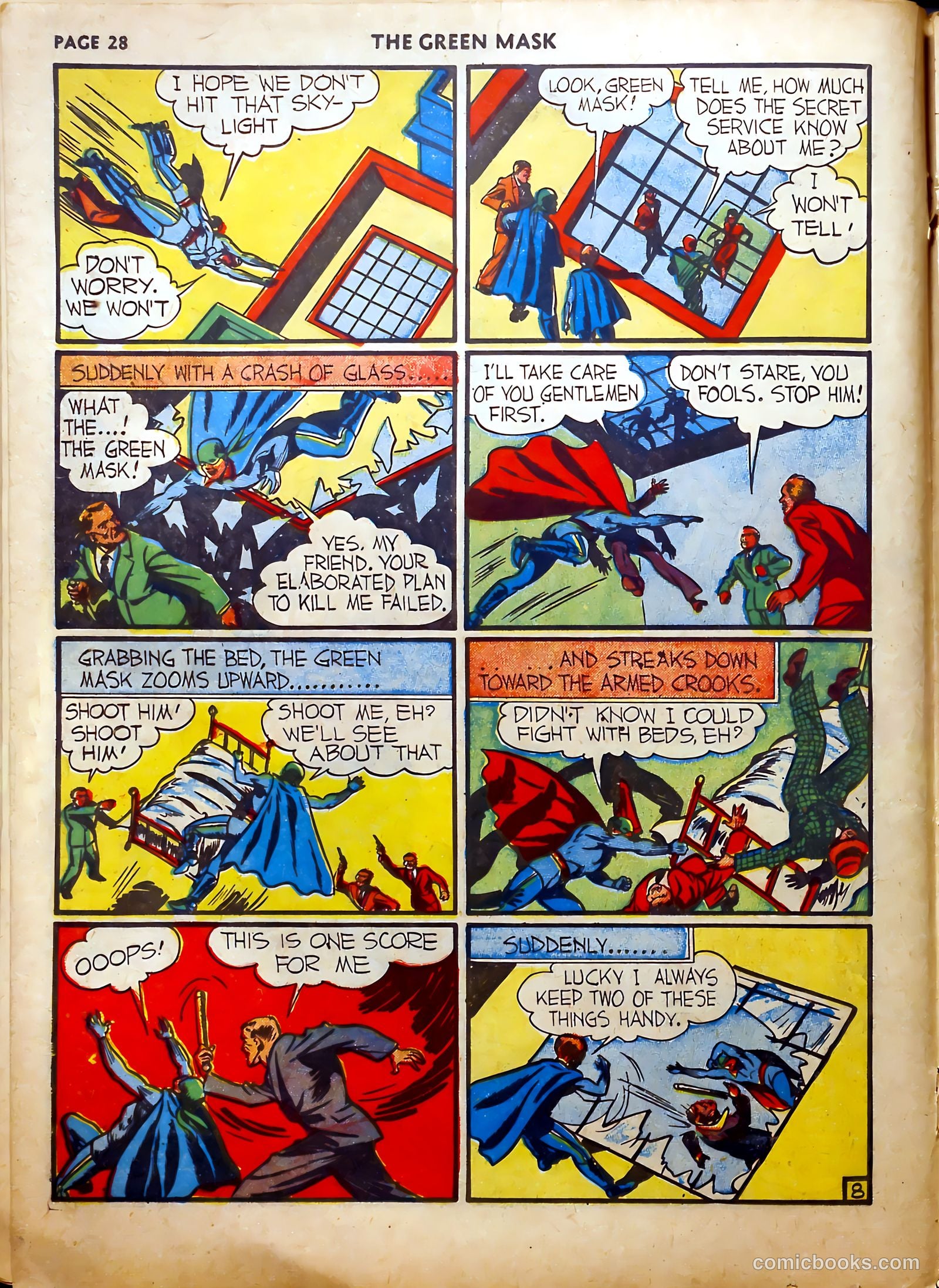 The Green Mask #5 (1941) — page 29 of 66