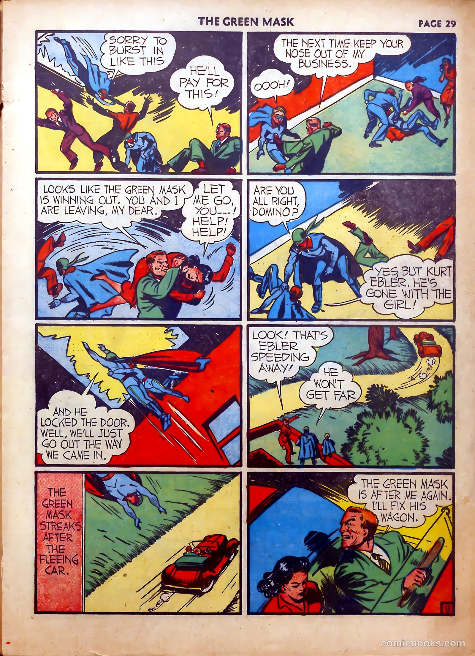 The Green Mask #5 (1941) — page 30 of 66