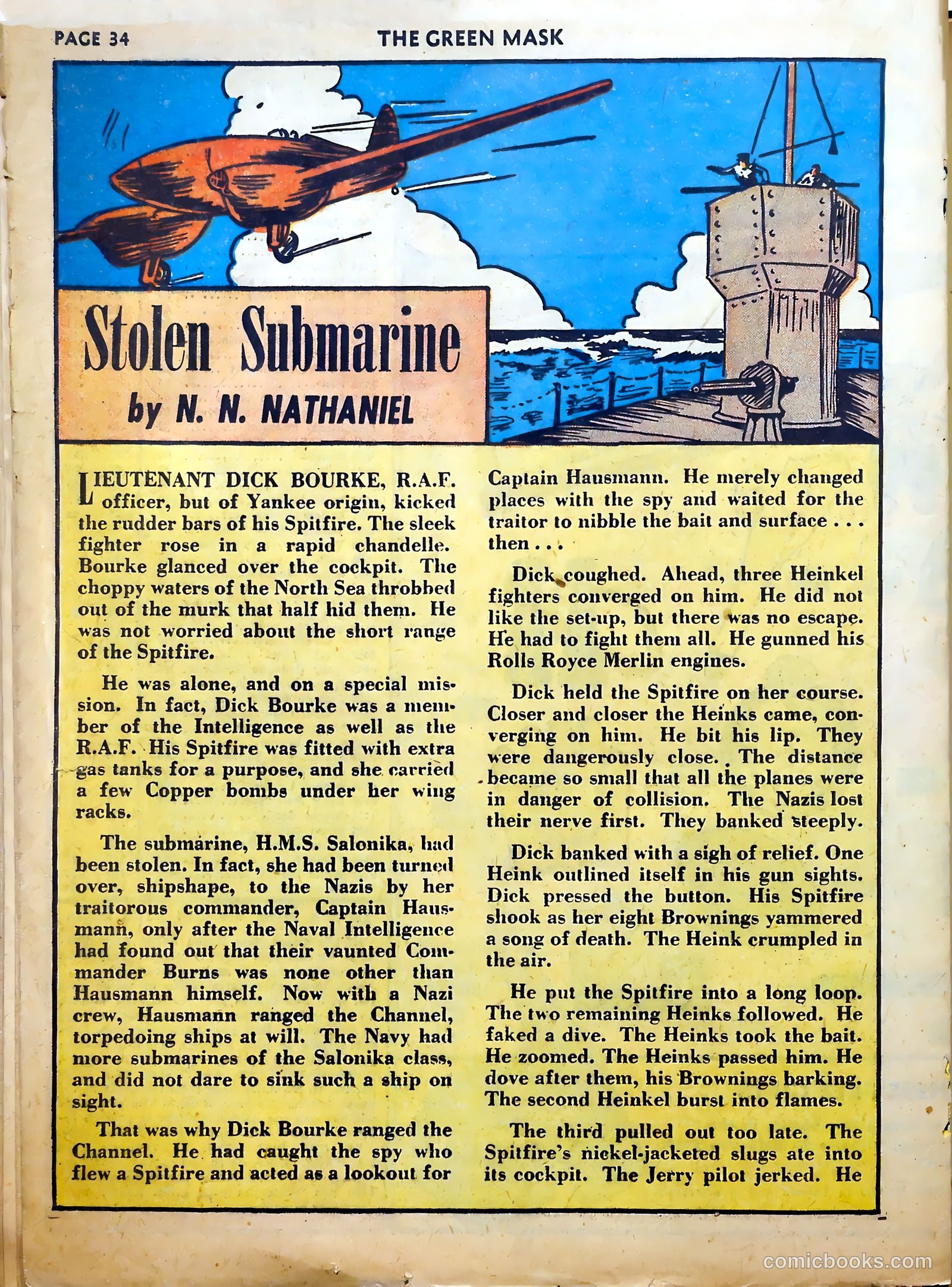The Green Mask #5 (1941) — page 34 of 66