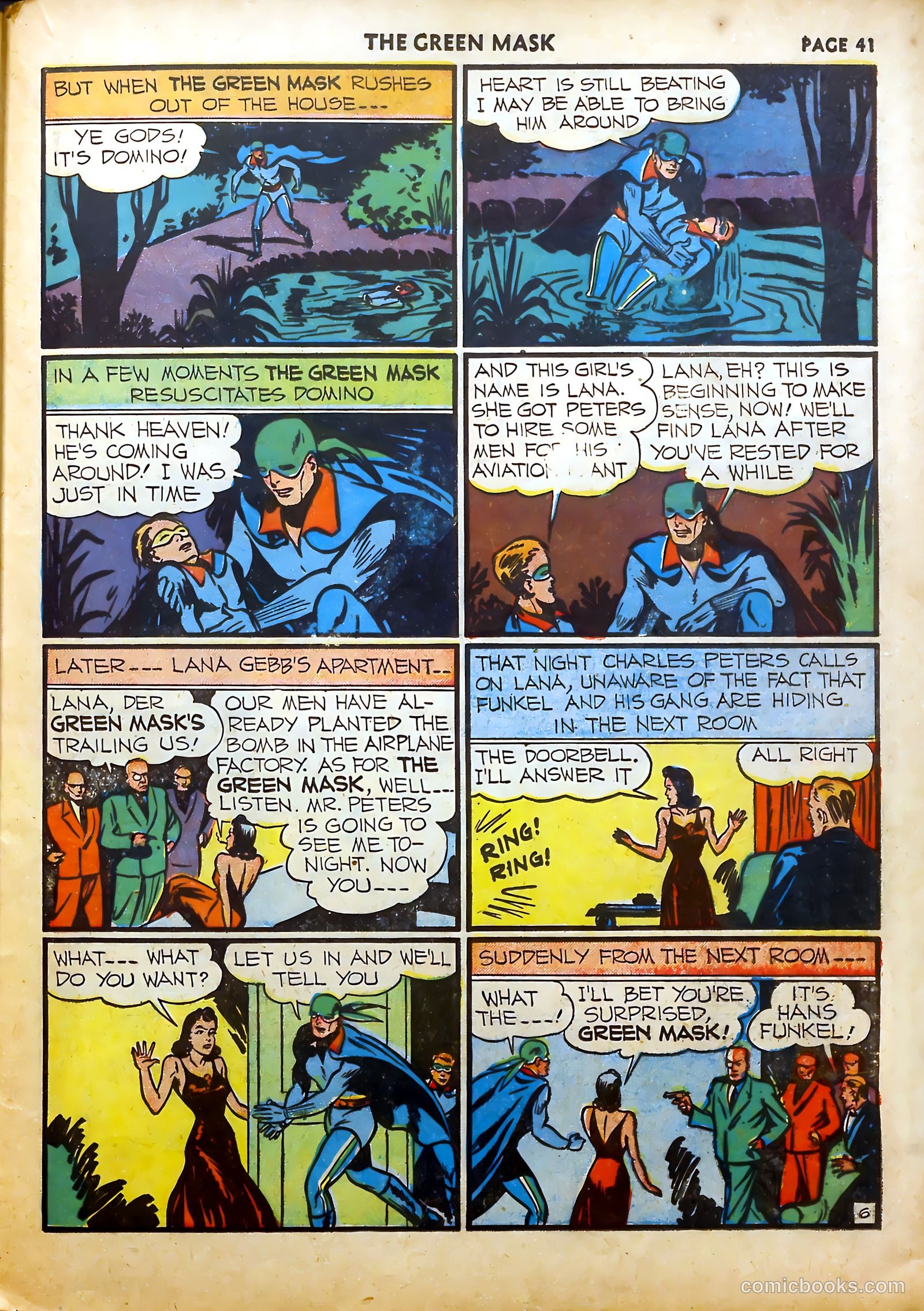 The Green Mask #5 (1941) — page 41 of 66