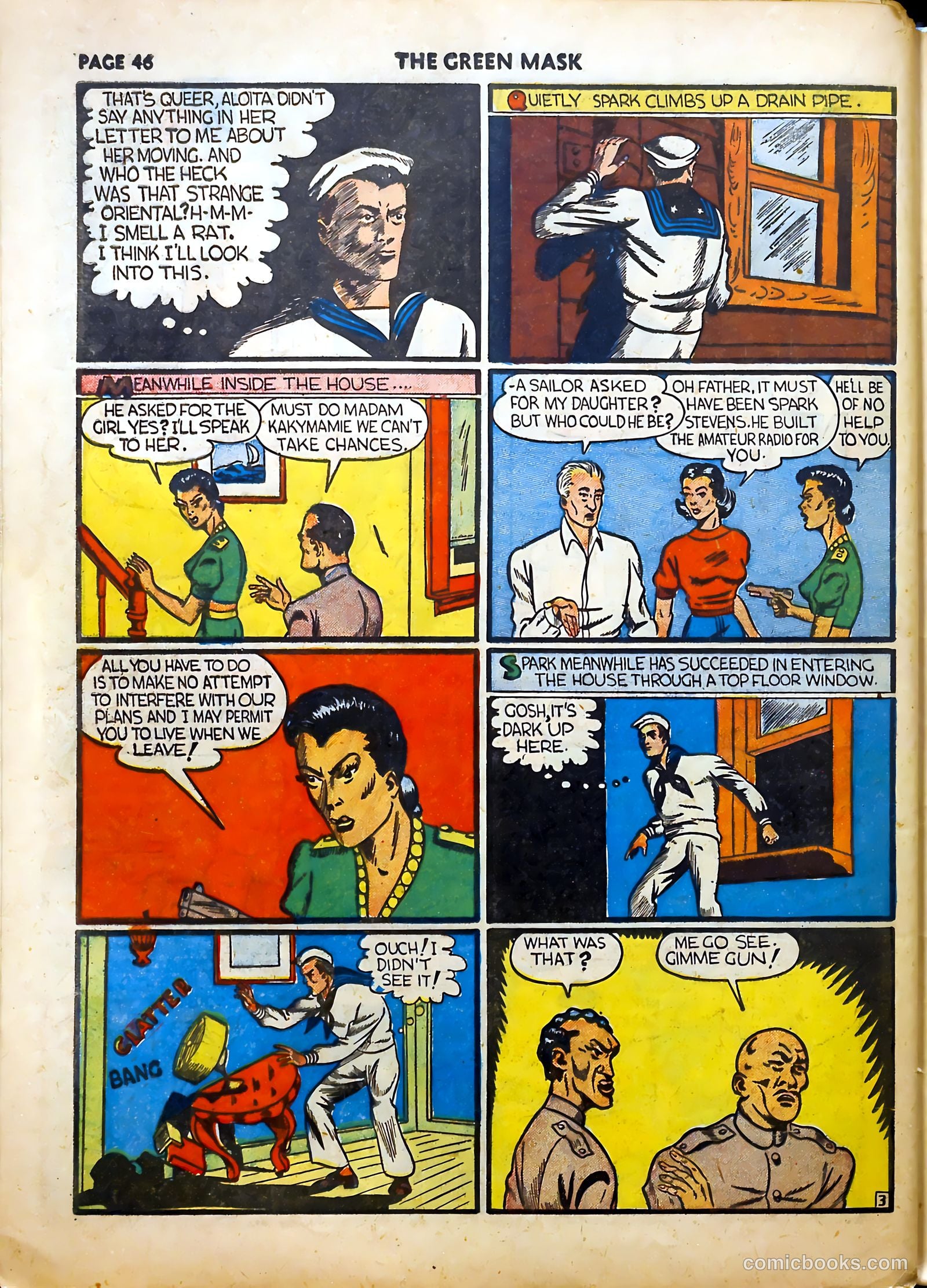 The Green Mask #5 (1941) — page 46 of 66