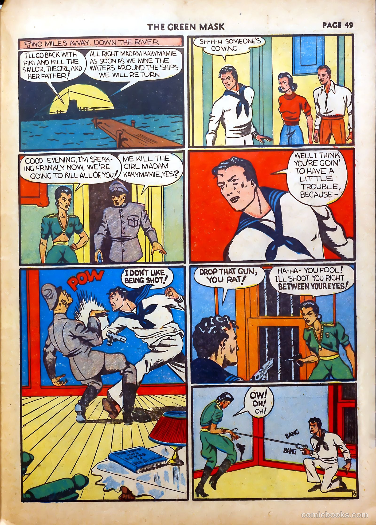 The Green Mask #5 (1941) — page 49 of 66