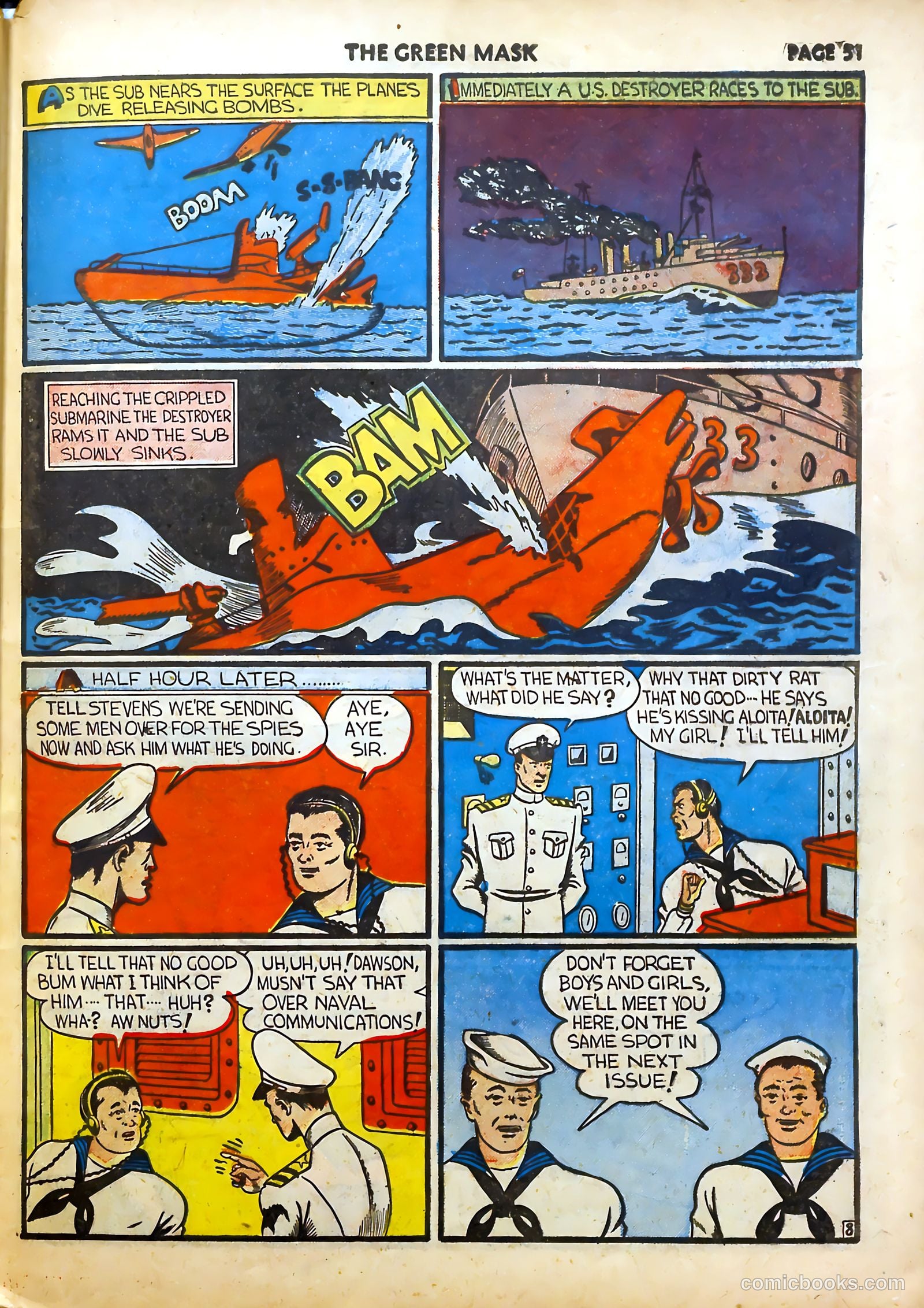 The Green Mask #5 (1941) — page 51 of 66