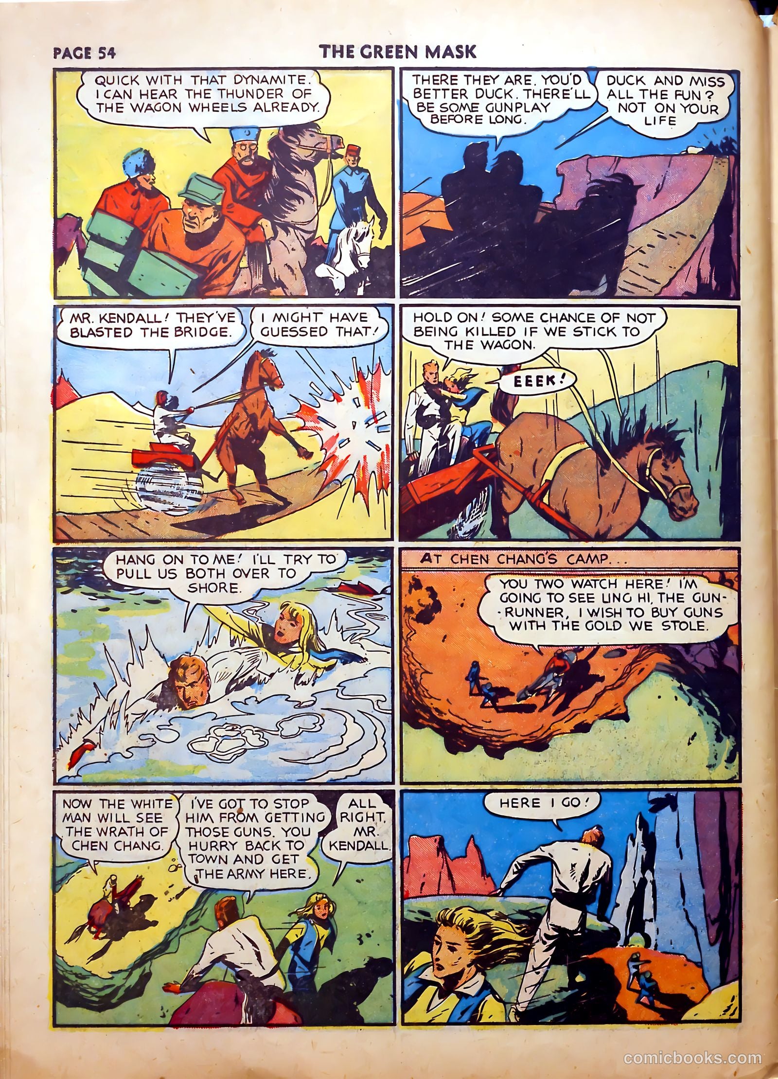 The Green Mask #5 (1941) — page 54 of 66