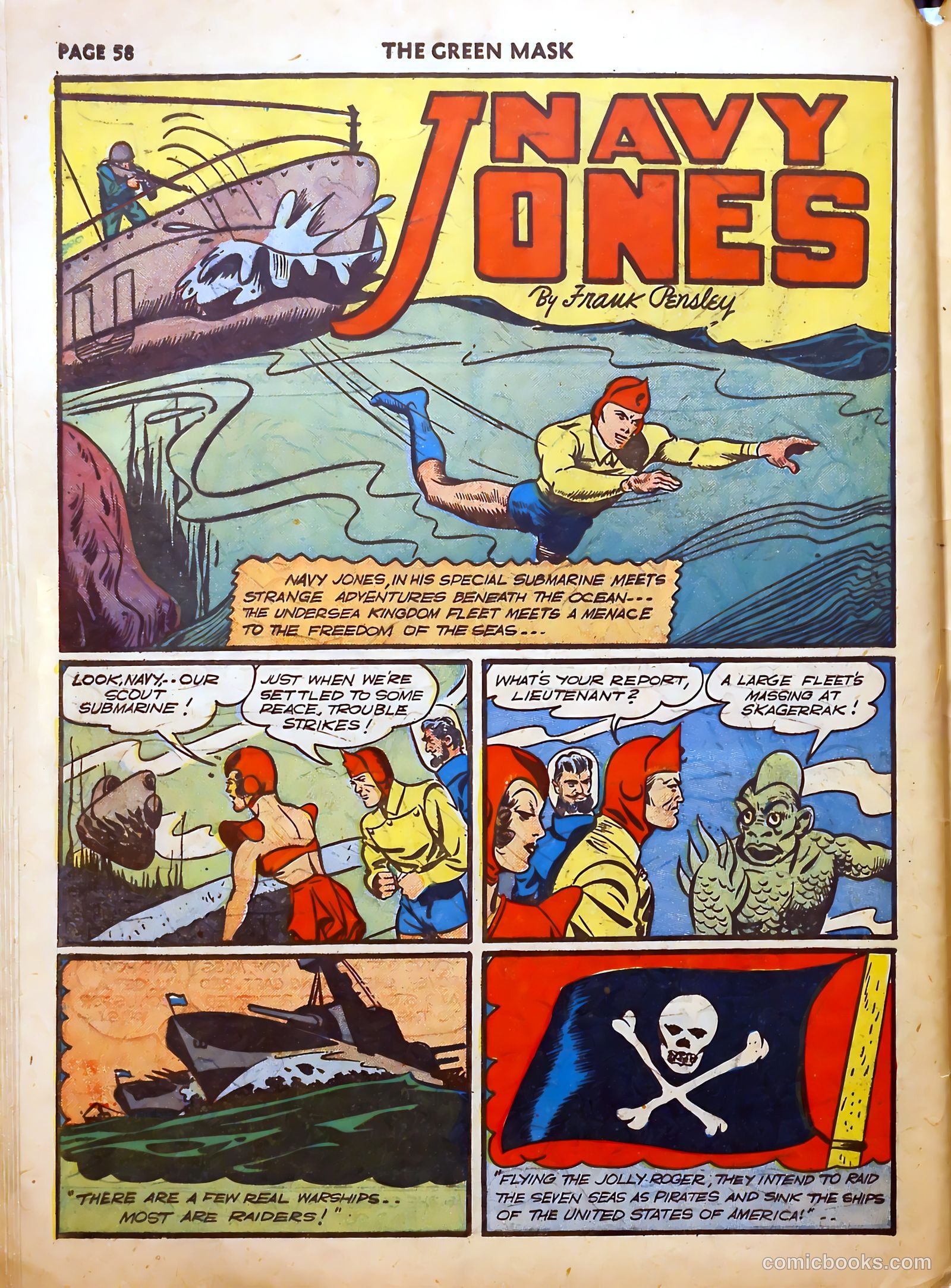 The Green Mask #5 (1941) — page 58 of 66