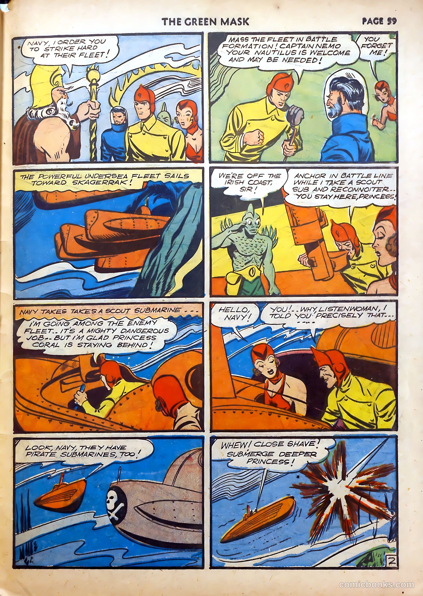 The Green Mask #5 (1941) — page 59 of 66