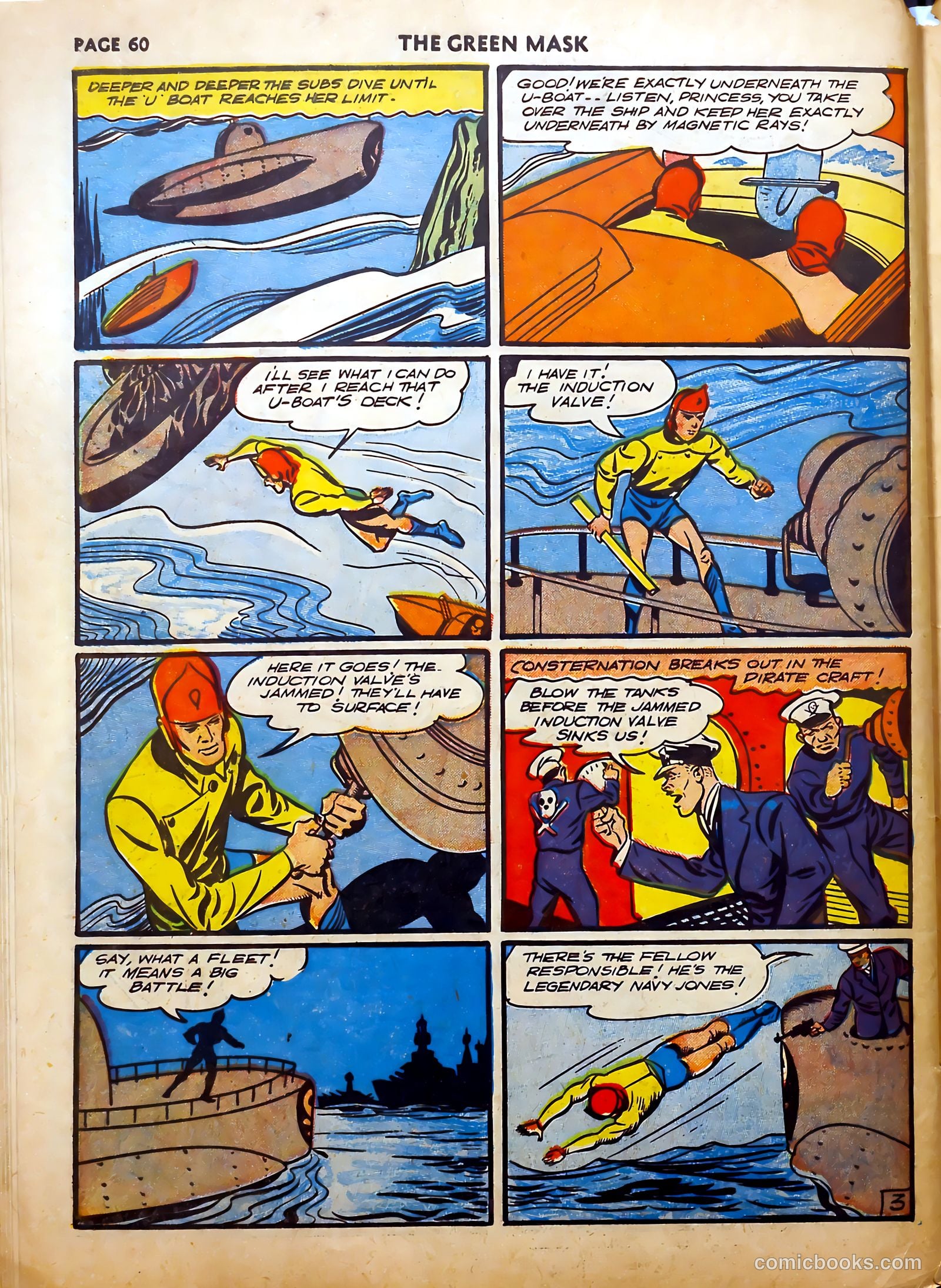 The Green Mask #5 (1941) — page 60 of 66
