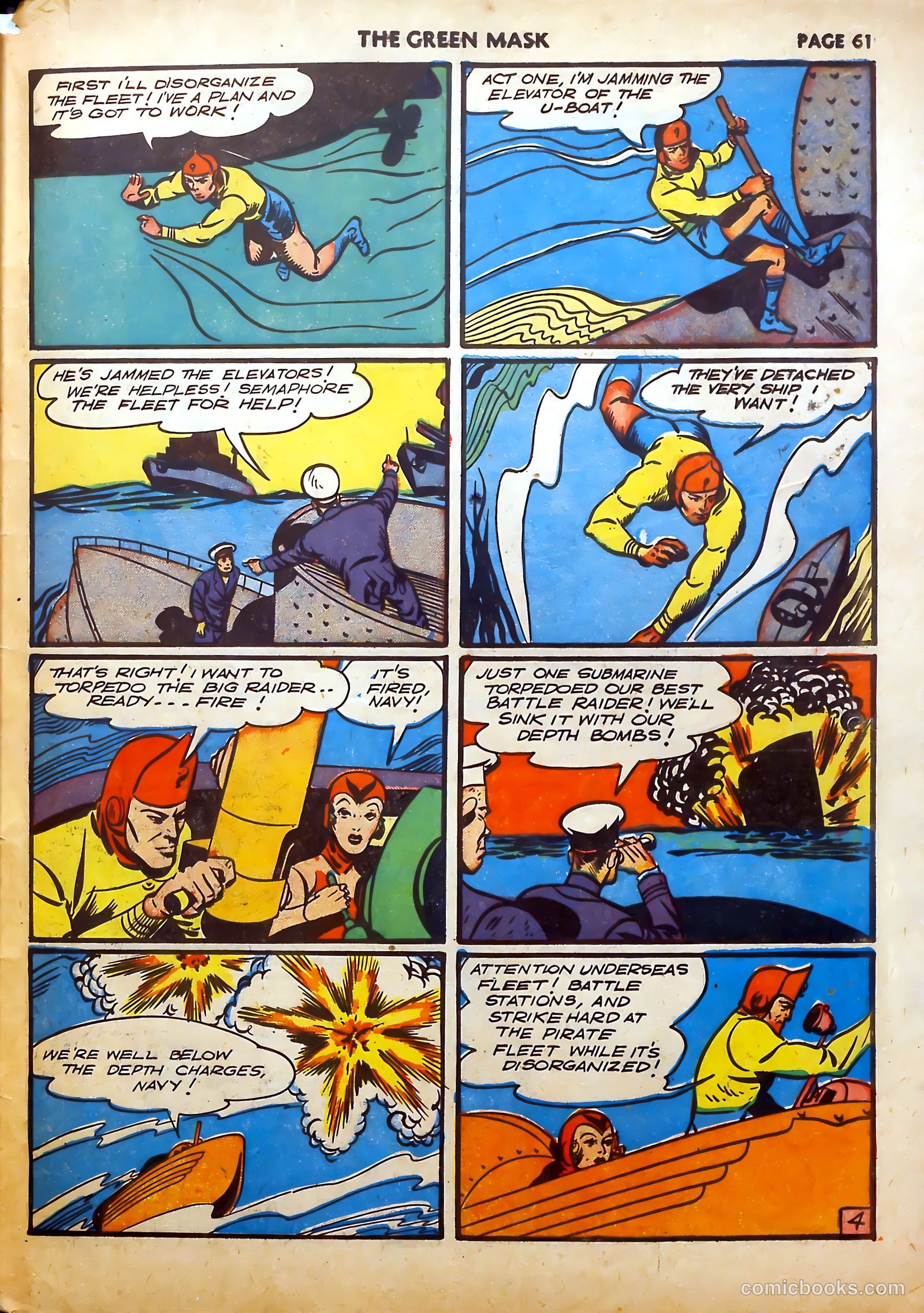 The Green Mask #5 (1941) — page 61 of 66