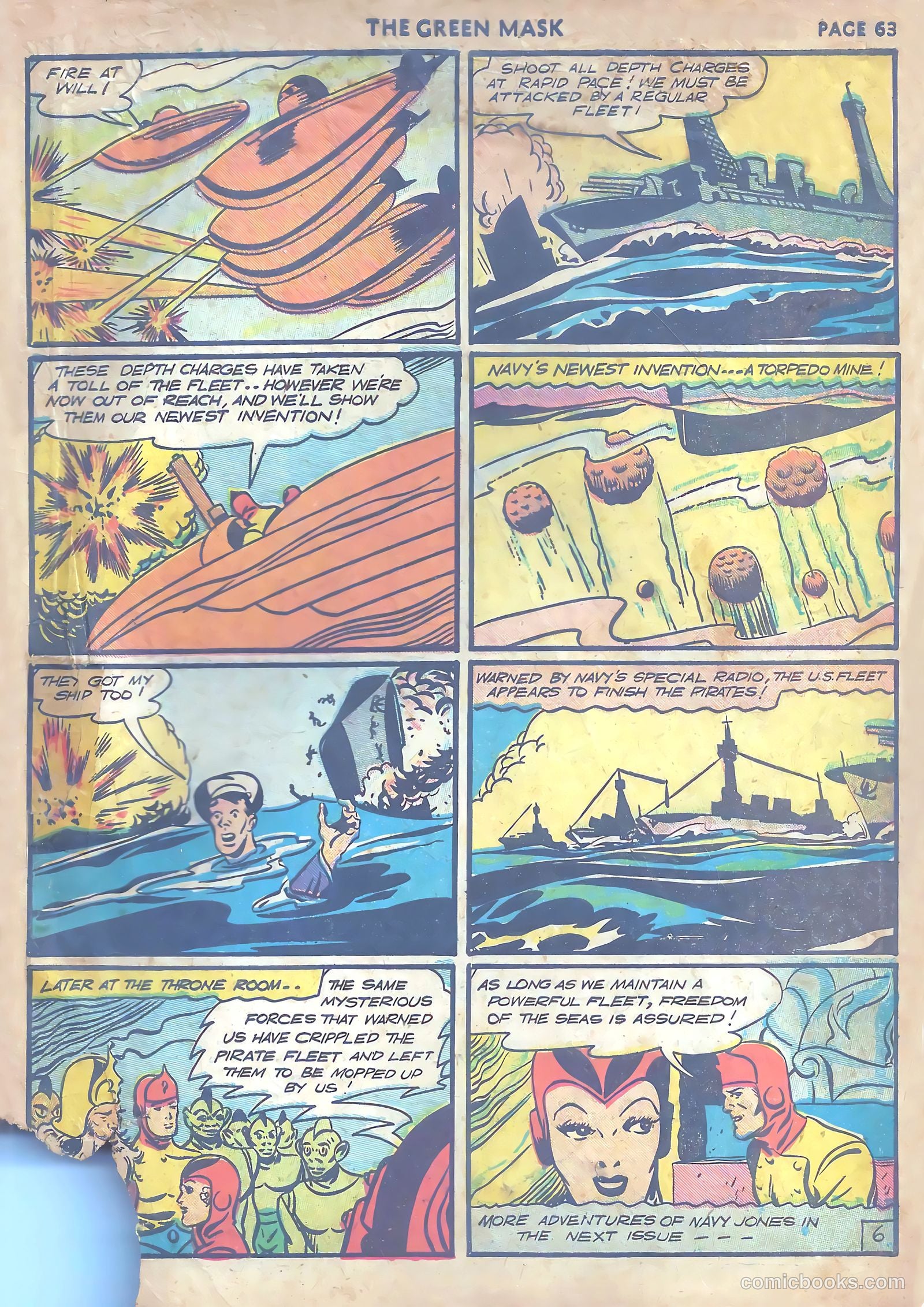 The Green Mask #5 (1941) — page 63 of 66