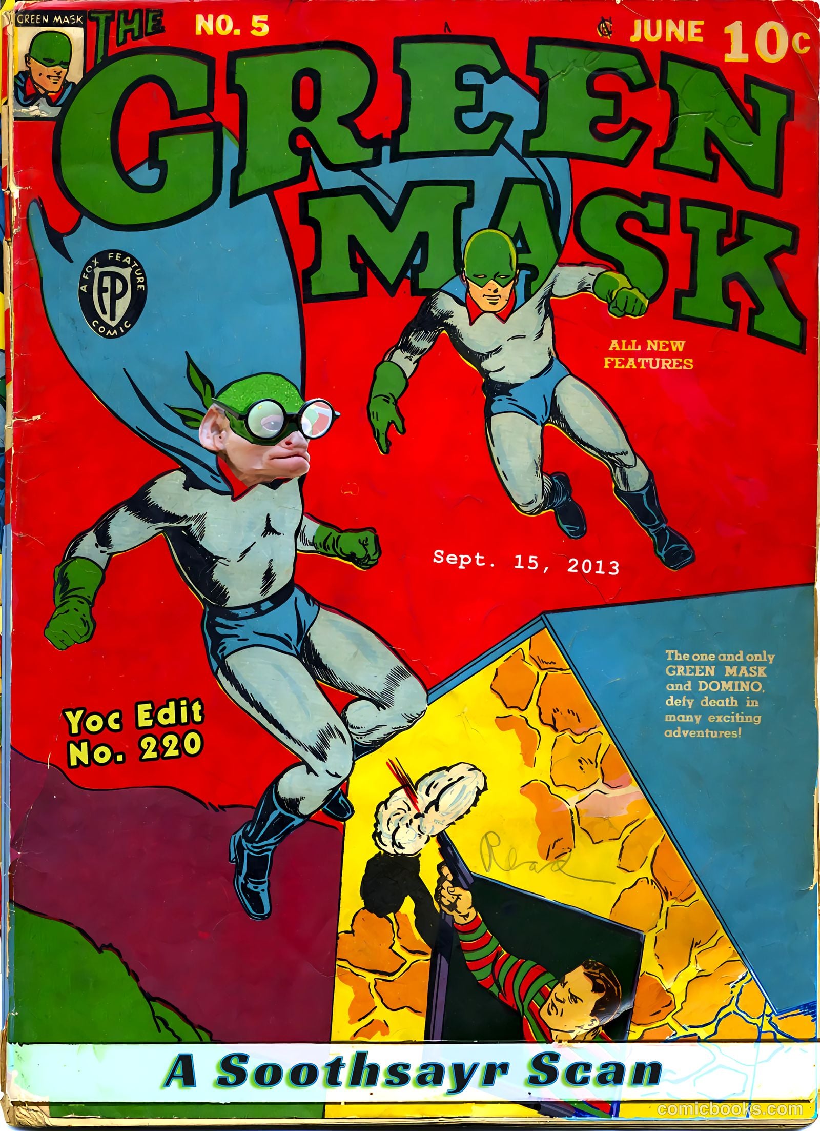 The Green Mask #5 (1941) — page 66 of 66